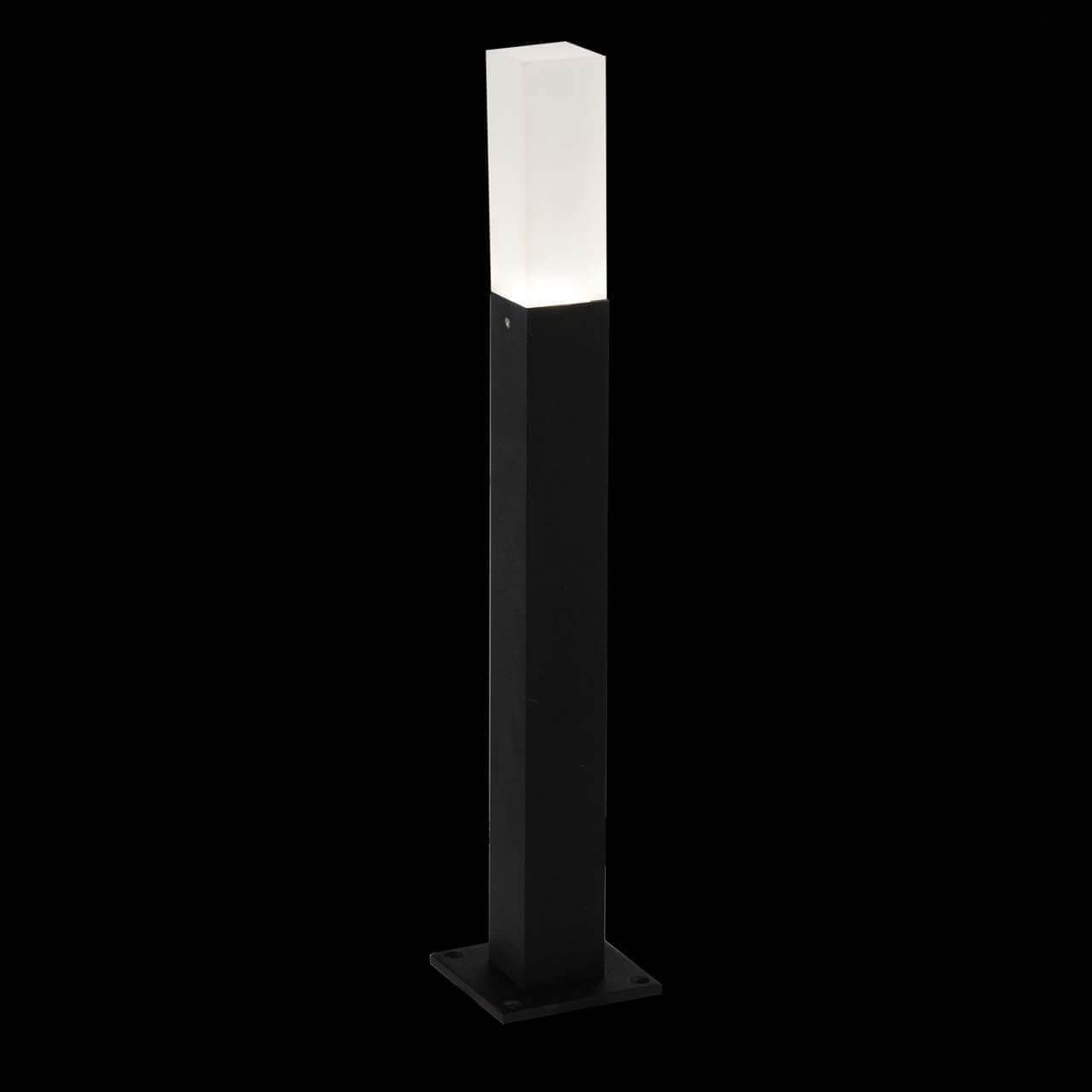 ST LUCE SL101.405.01 Светильник уличный наземный Черный/Белый LED 1*3W — миниатюра 2