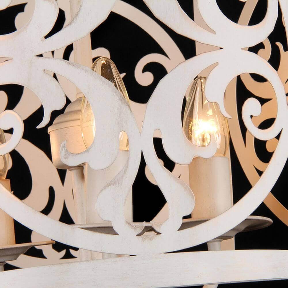 Maytoni House Rustika Кремовый Подвес 3xE14 60W H899-03-W — миниатюра 8