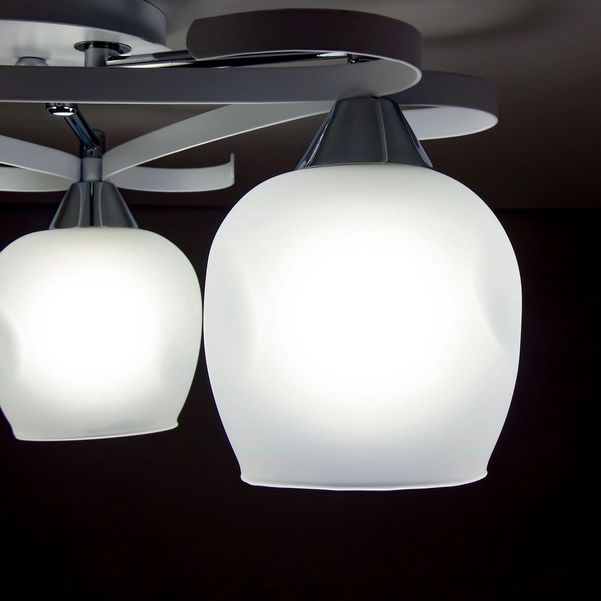 Citilux CL171133 Сюзи Белая+Хром Светильник Люстра — миниатюра 12