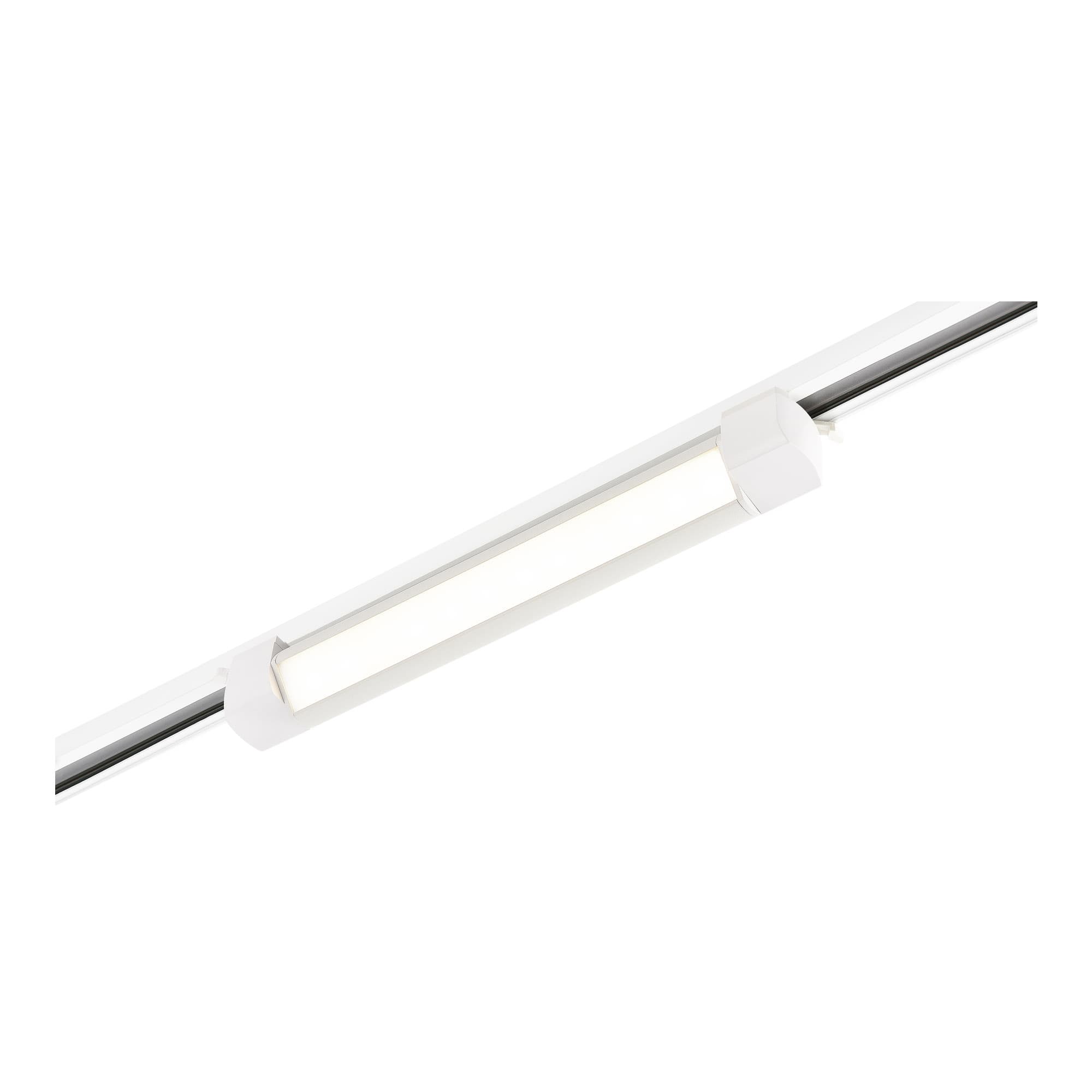 ST LUCE ST368.546.10 Св-к трек. Белый LED 1*10W 4000K 725Lm Ra90 120 IP20 L387xW49xH54 170-240VV