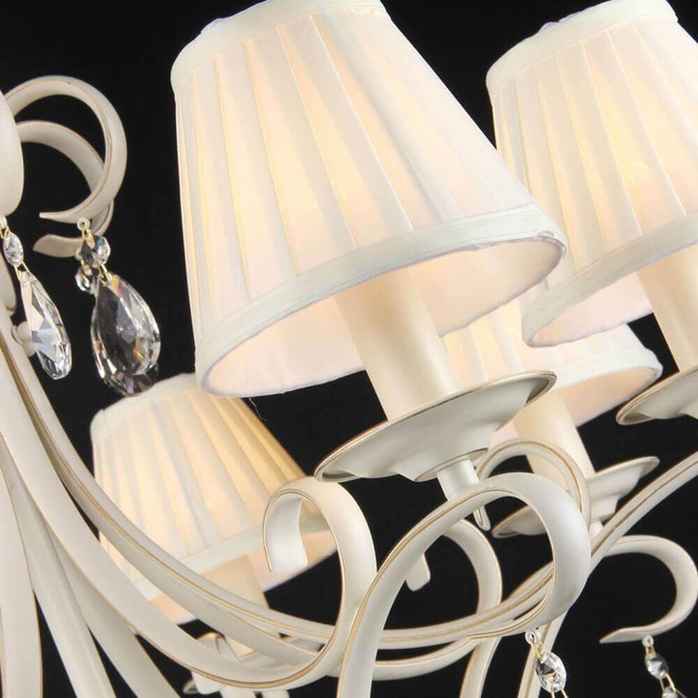 Maytoni Elegant Brionia Бежевый Люстра 8xE14 40W ARM172-08-G — миниатюра 12