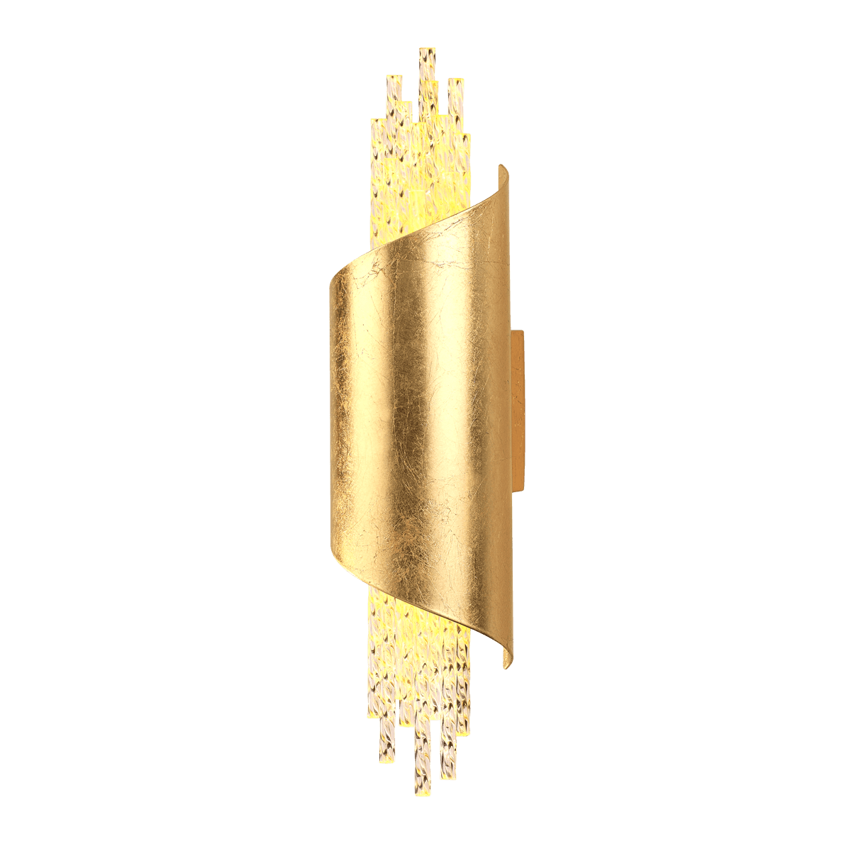 Odeon Light 3901/5W ODL20 23 золотистый/стекло/металл Настенный светильник LED 4000K 5W 220V MONICA — миниатюра 2
