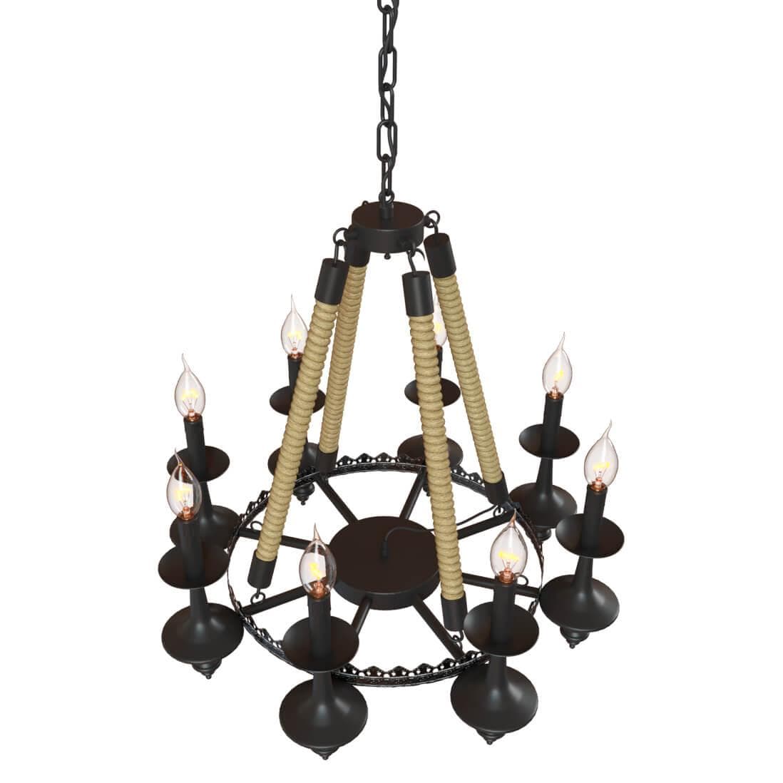 LOFT IT LOFT1862-8 Люстра подвесная 8xE14 max 40W LOFT1862-8, шт — миниатюра 4