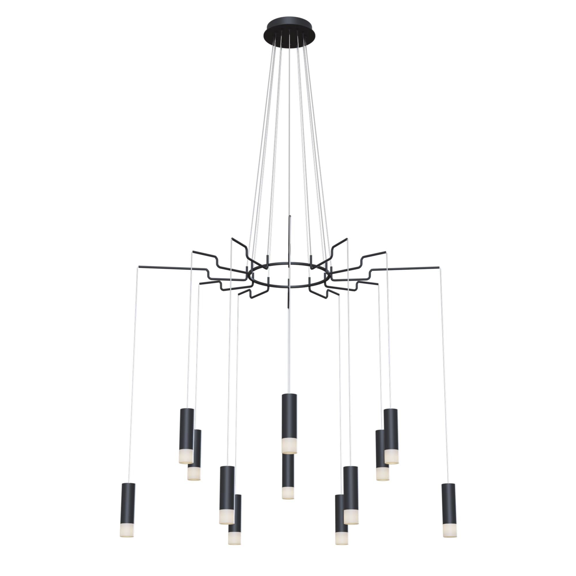 Maytoni Technical Davida Черный Подвесной светильник G9 6W MOD035PL-12B — миниатюра 2