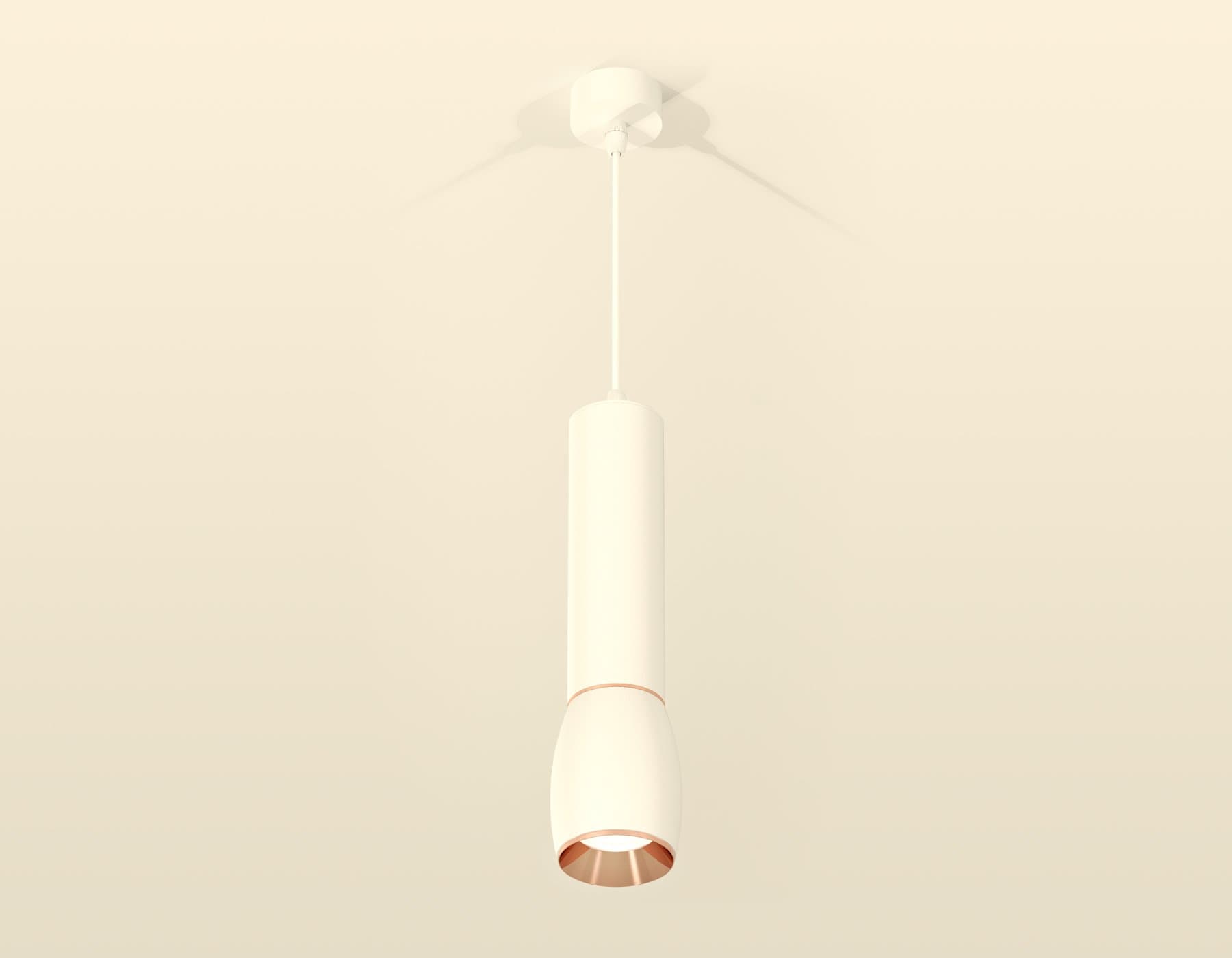 Ambrella Комплект подвесного светильника XP1122040 SWH/PPG белый песок/золото розовое полированное MR16 GU5.3 (A2301, C6355, A2063, C1122, N7035) — миниатюра 2
