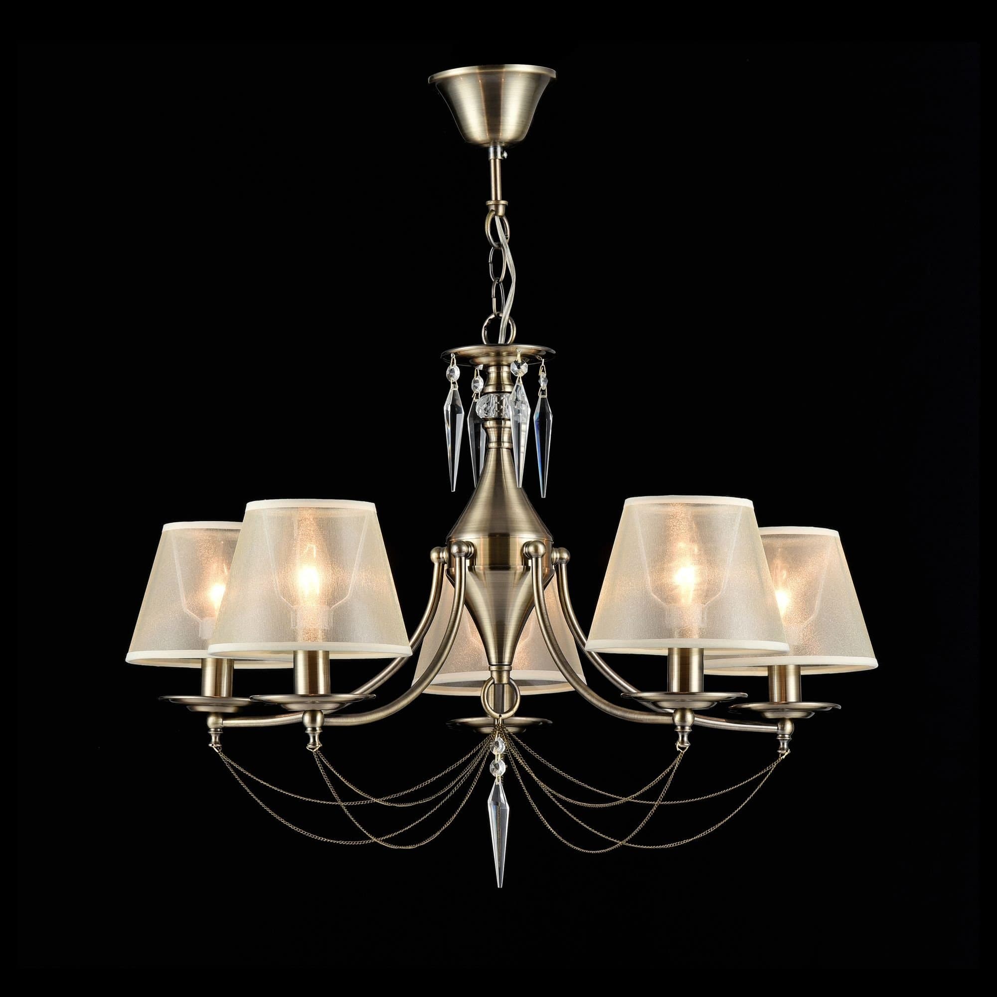 Freya Classic Garcia Бронза Люстра E14 40W FR2908-PL-05-BZ — миниатюра 2
