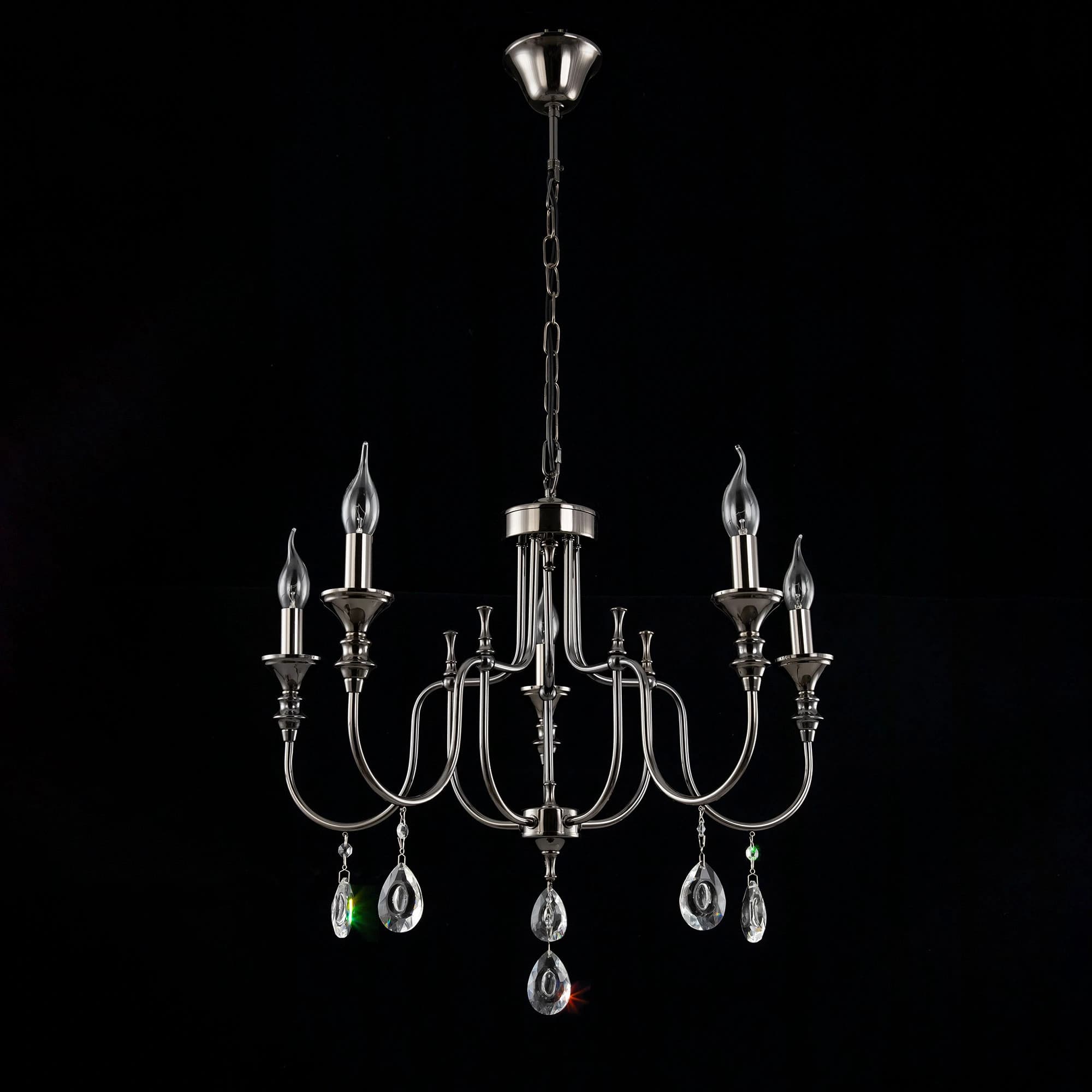Citilux CL437154 Рига Черн.Хром Светильник Люстра — миниатюра 4