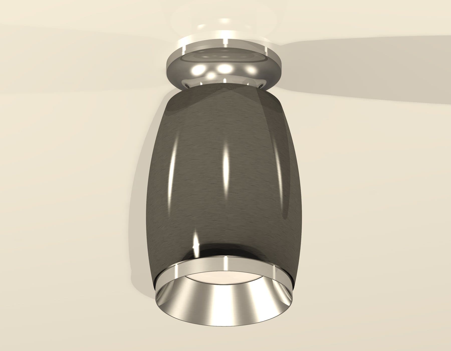 Ambrella Комплект накладного светильника XS1123040 DCH/PSL черный хром/серебро полированное MR16 GU5.3 (N6903, C1123, N7032) — миниатюра 2