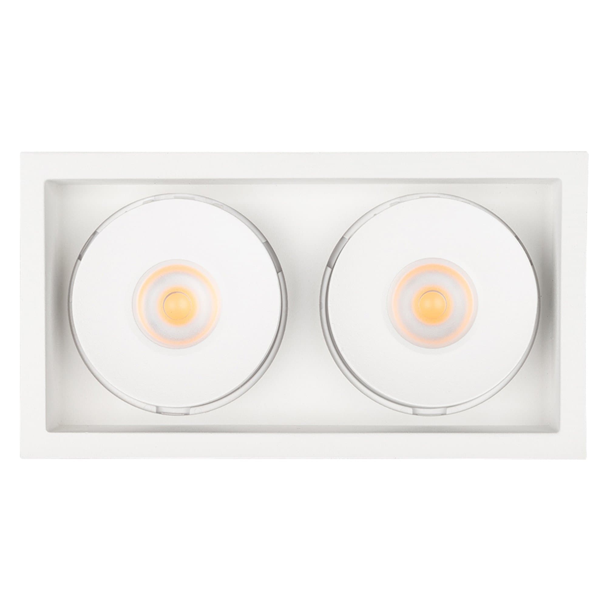 Arlight Светильник CL-SIMPLE-S148x80-2x9W Warm3000 (WH, 45 deg) (IP20 Металл, 3 года) 026876 — миниатюра 5