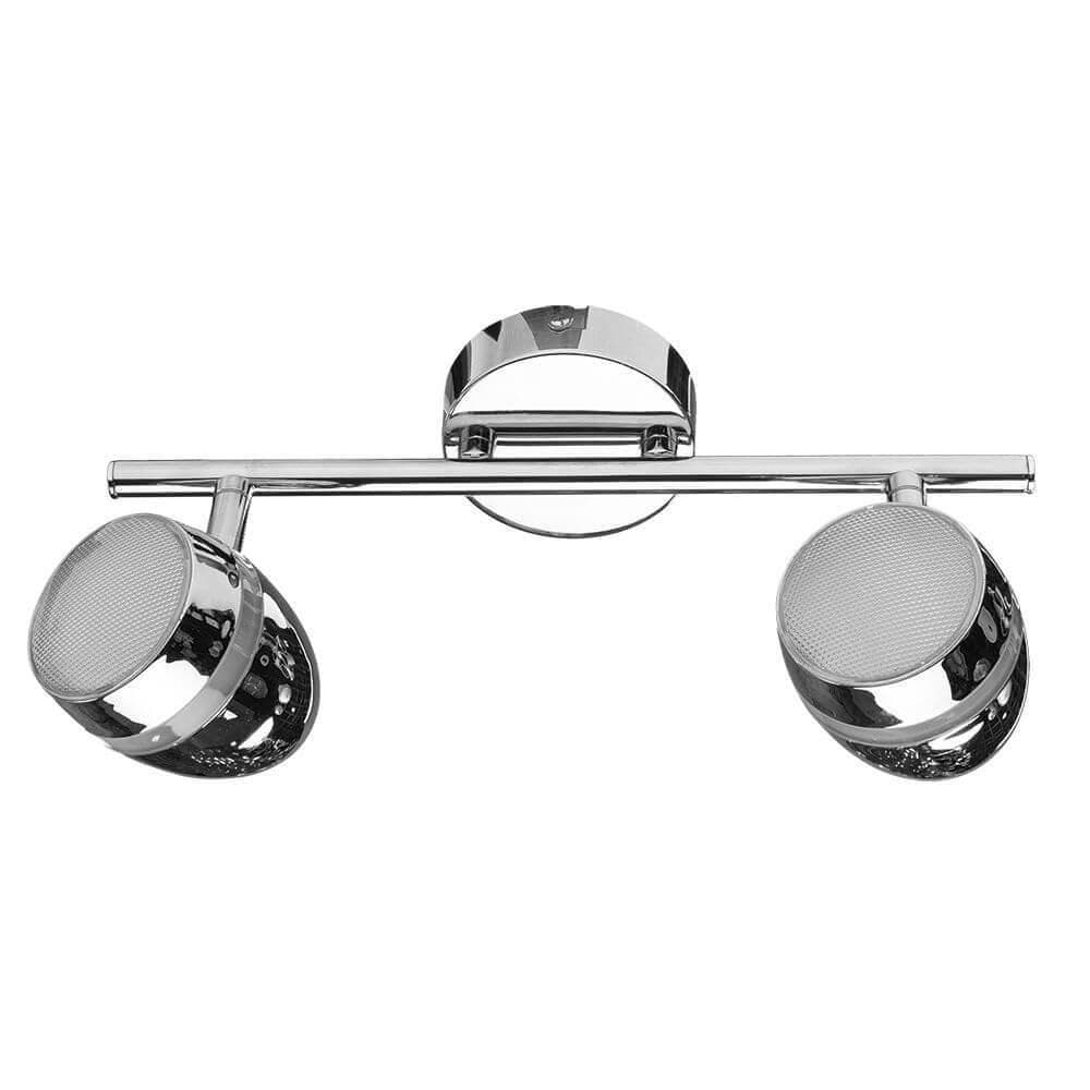 Arte Lamp Bombo Хром Спот 2x3W 2xLED 2x400lm A6701PL-2CC — миниатюра 1
