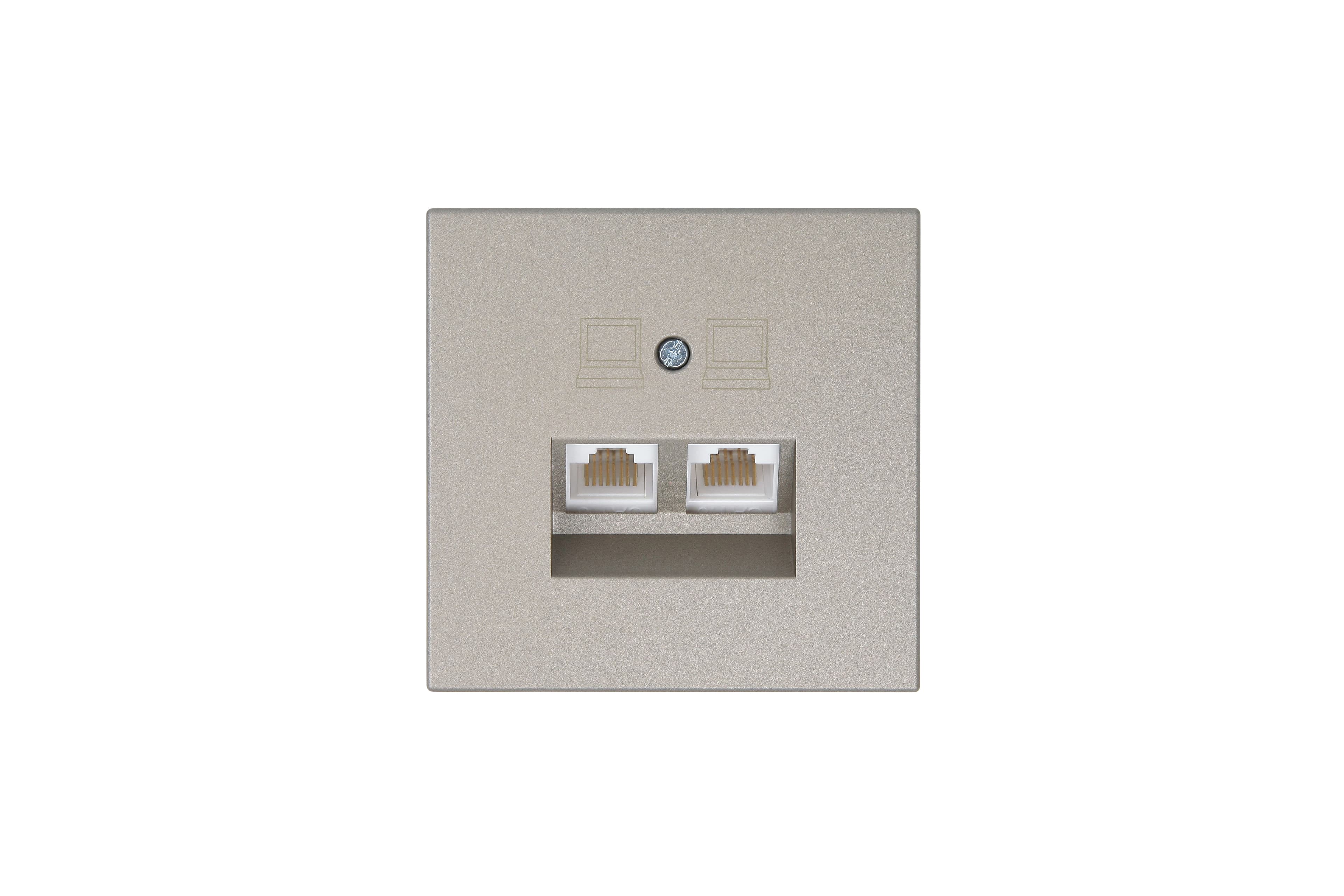 Jasmart FD Бронза Розетка RJ45 2-ая, 6 категория