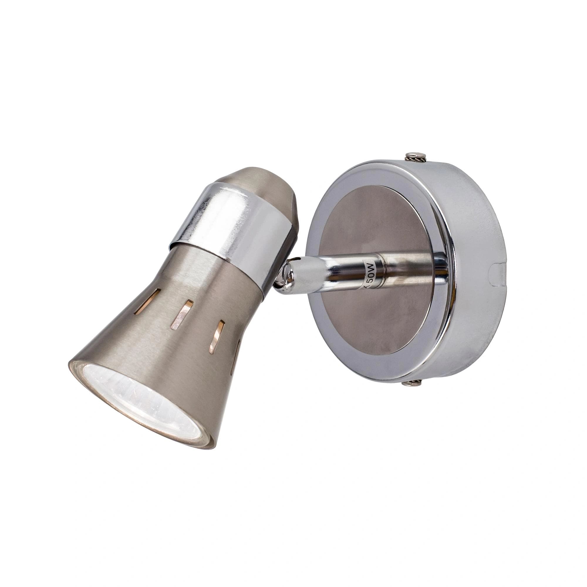 Citilux CL503511 Техно Хром+Хром Мат. Светильник Наст.-Потол