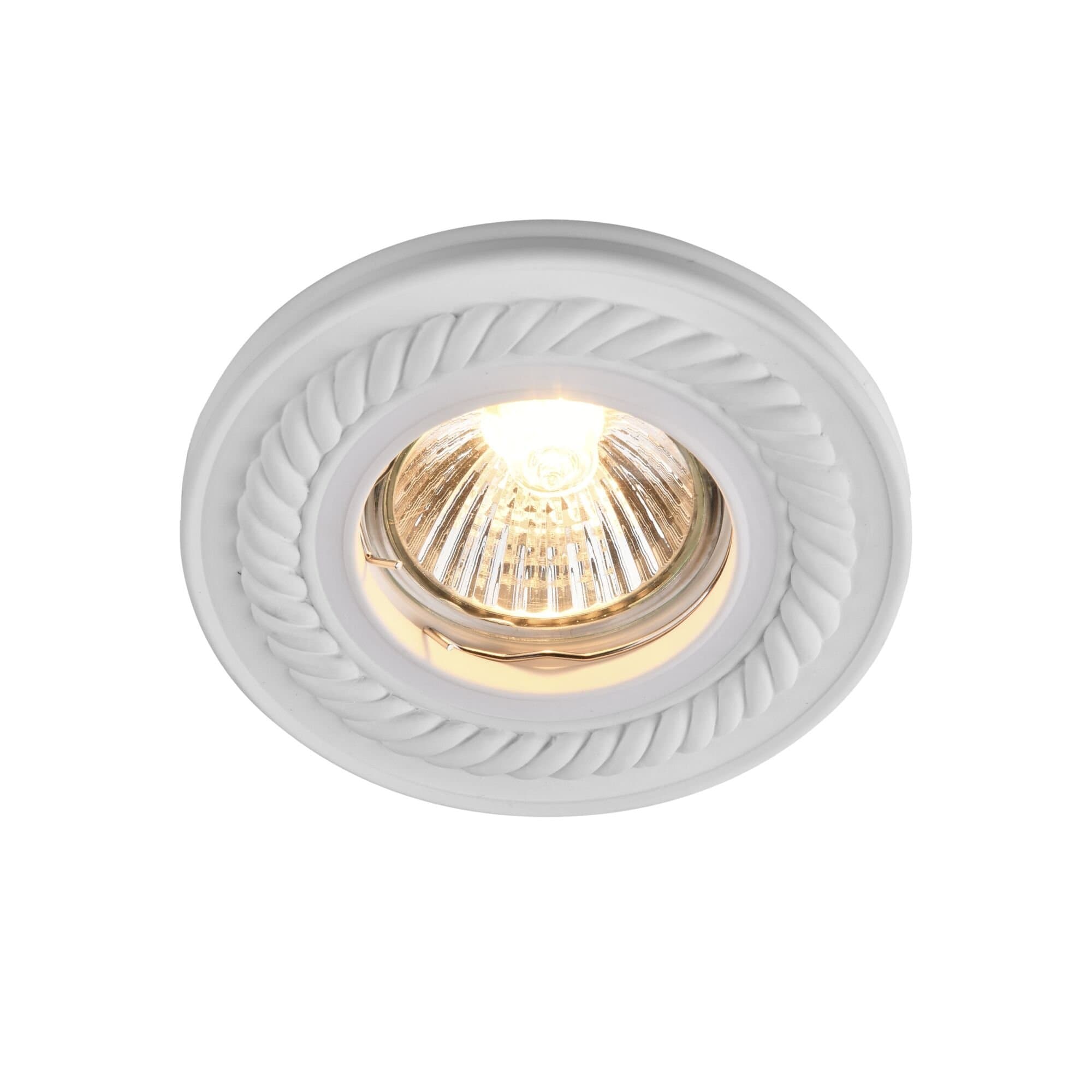 Maytoni DownLight Gyps Белый Встроенный светильник 1xGU10 35W DL283-1-01-W — миниатюра 3