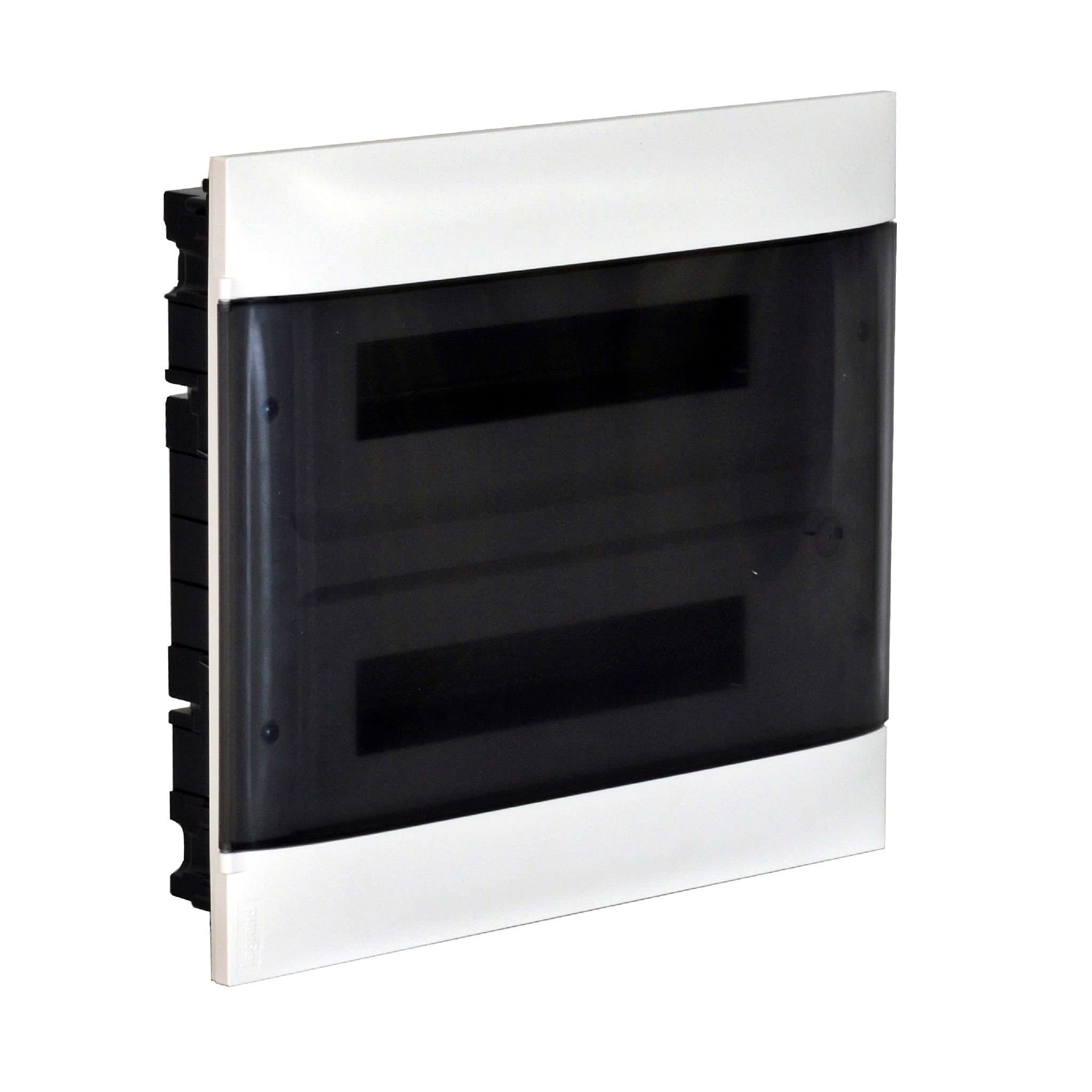Legrand Practibox S Пластиковый щиток Встраиваемый 2X12 Дымчатая дверь 135552 — миниатюра 4