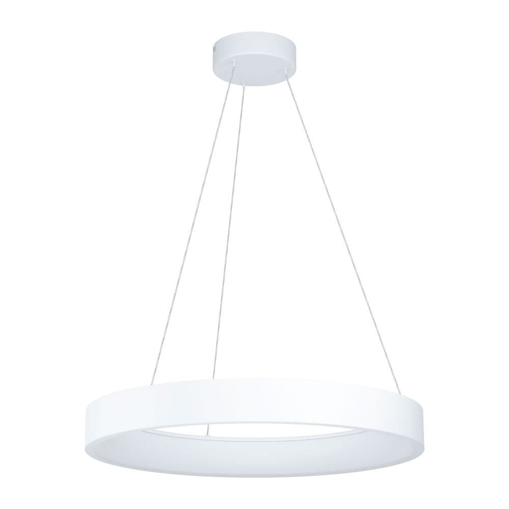 Eglo CAMPO ROSSO Подвес светодиодный димм., 34W(LED), Ø600, H1500, 4000lm, сталь, белый/пластик, белый 39688