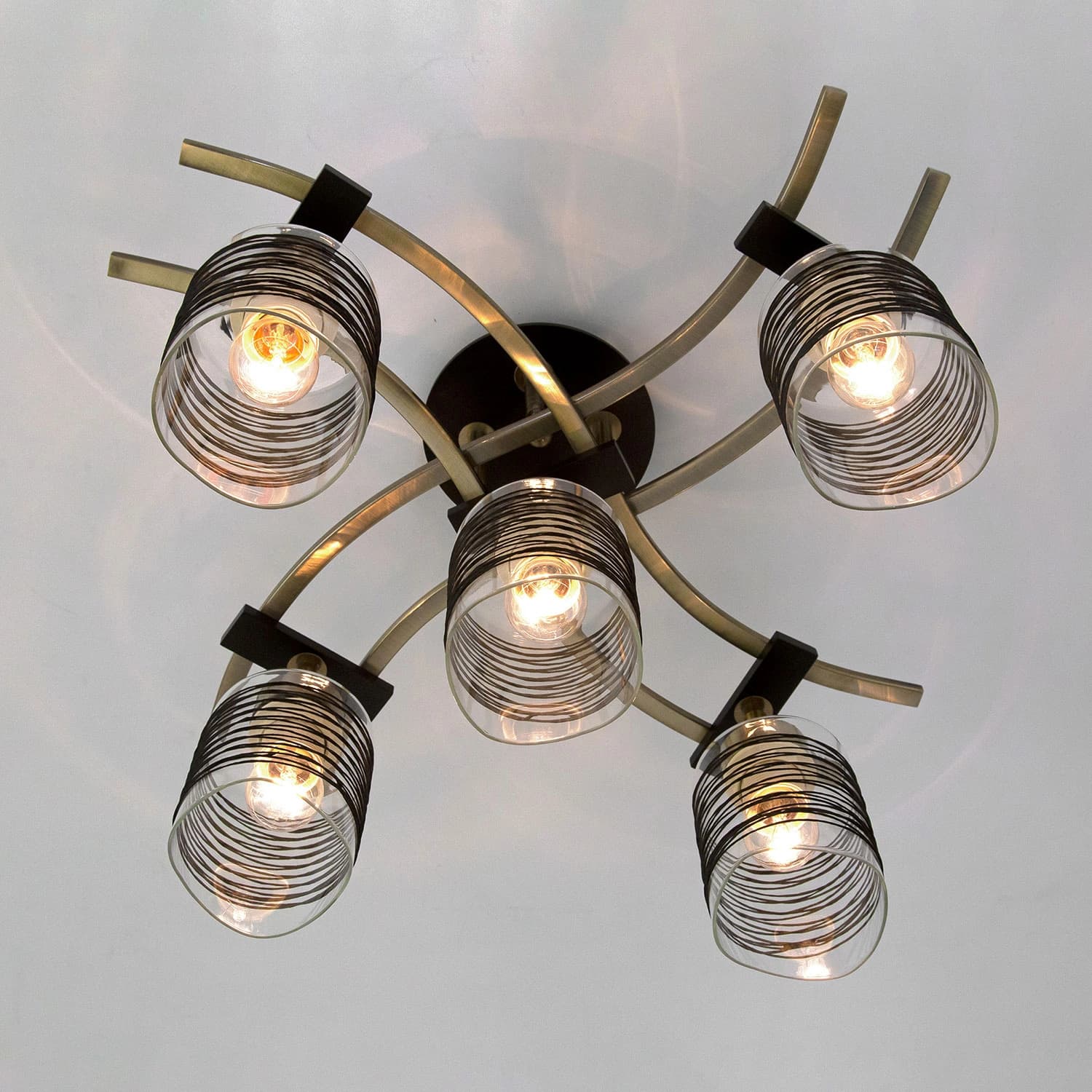Citilux CL142152 Мерида Хр.Мат+Венге Светильник потолочный — миниатюра 4