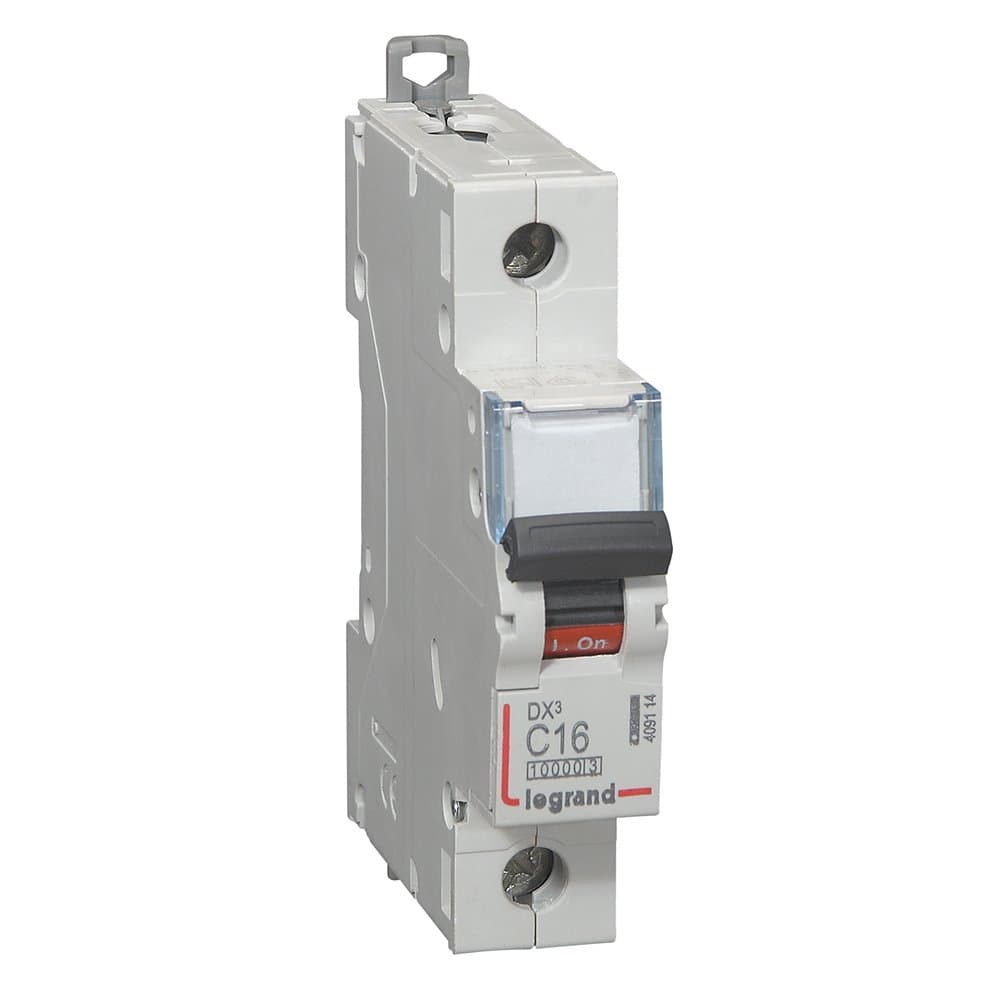 Legrand DX3 Автоматический выключатель 1P 16A (С) 10kA/16kA 409114 — миниатюра 1
