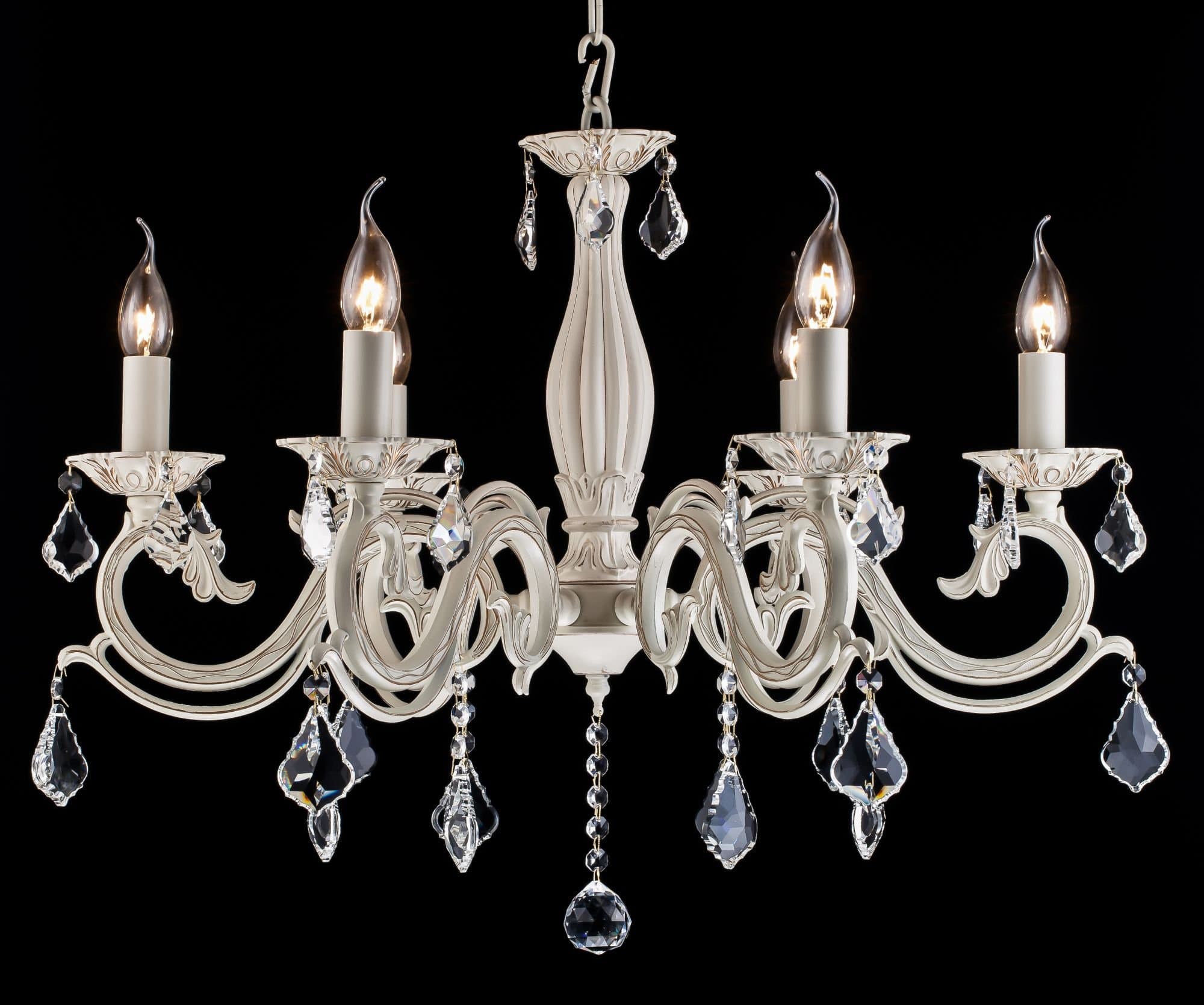 Maytoni Elegant Bronze Бежевый Люстра 6xE14 60W ARM245-06-W — миниатюра 2