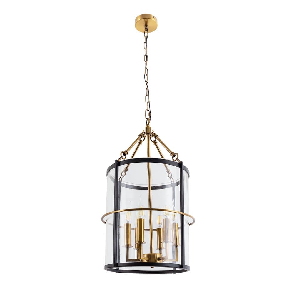 Arte Lamp MEGREZ Светильник подвесной лампа накаливания A7010SP-6BK