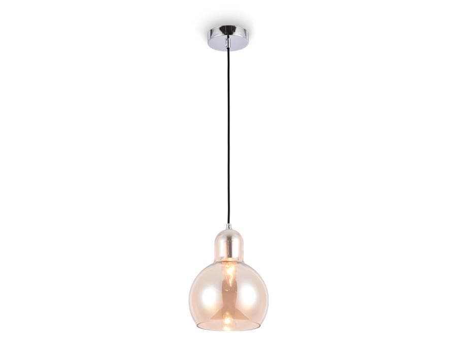 Ambrella Подвесной светильник TR3517 CH/TI хром/янтарь E27 max 40W D180*1200