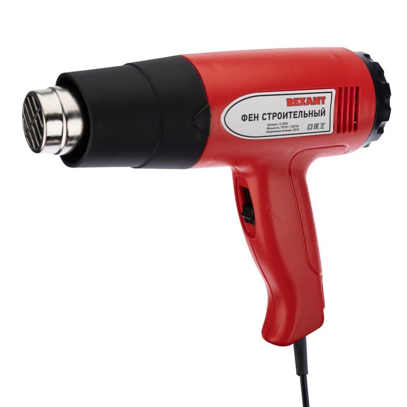 Электрофен для термоусадки 220V/750-1500 Вт Rexant 12-0054 — миниатюра 1