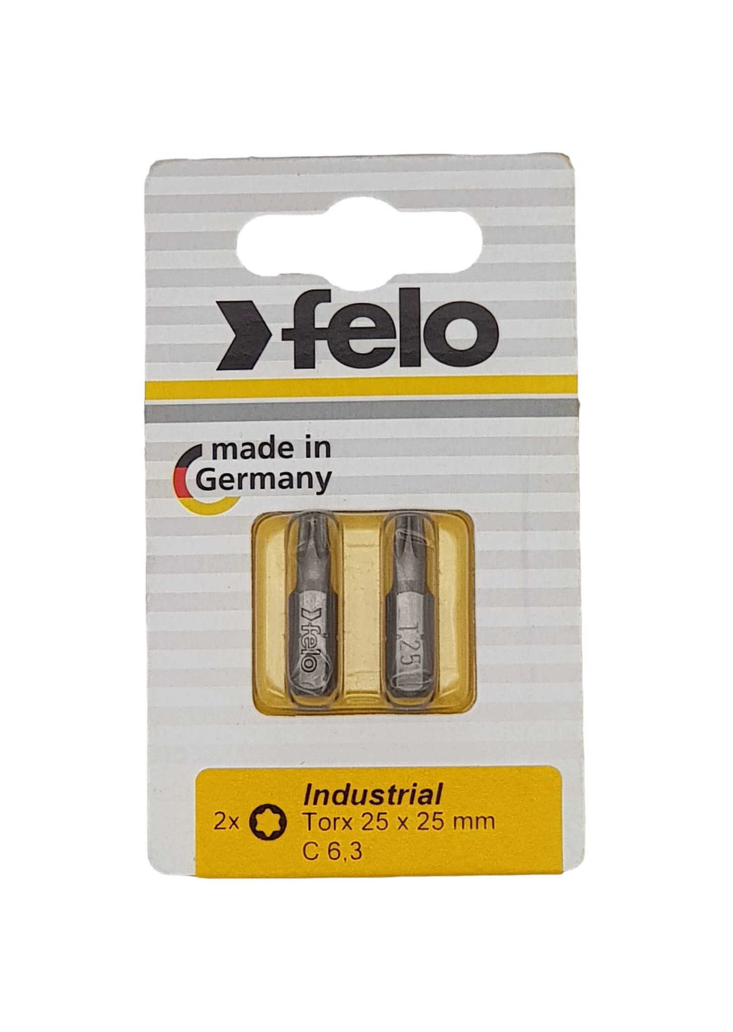 Felo Бита Torx 25X25, серия Industrial, 2 шт в блистере 02625036 — миниатюра 1
