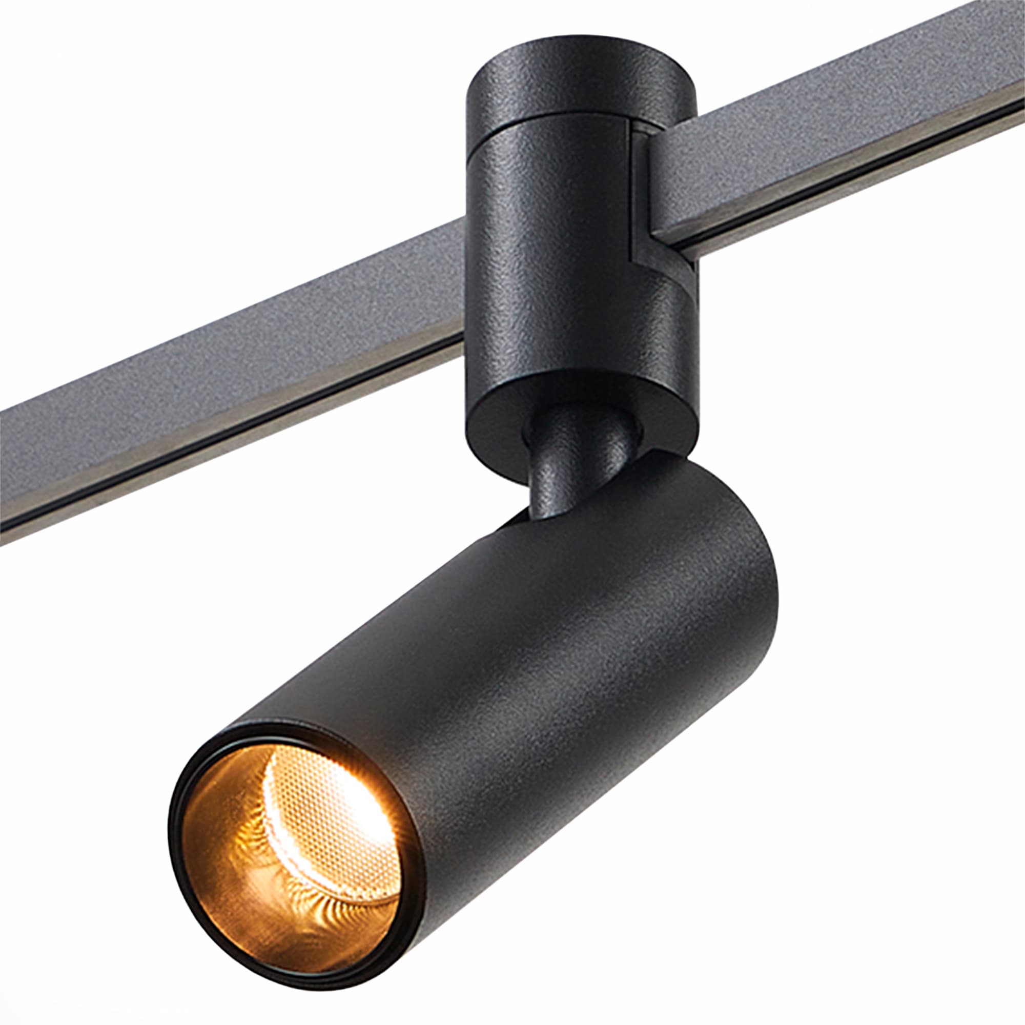 ST LUCE ST811.406.05 Магнитный трековый светильник FARM Черный LED 1*5W 3000K 341Lm Ra90 60 IP20 D35xH100 180-240V