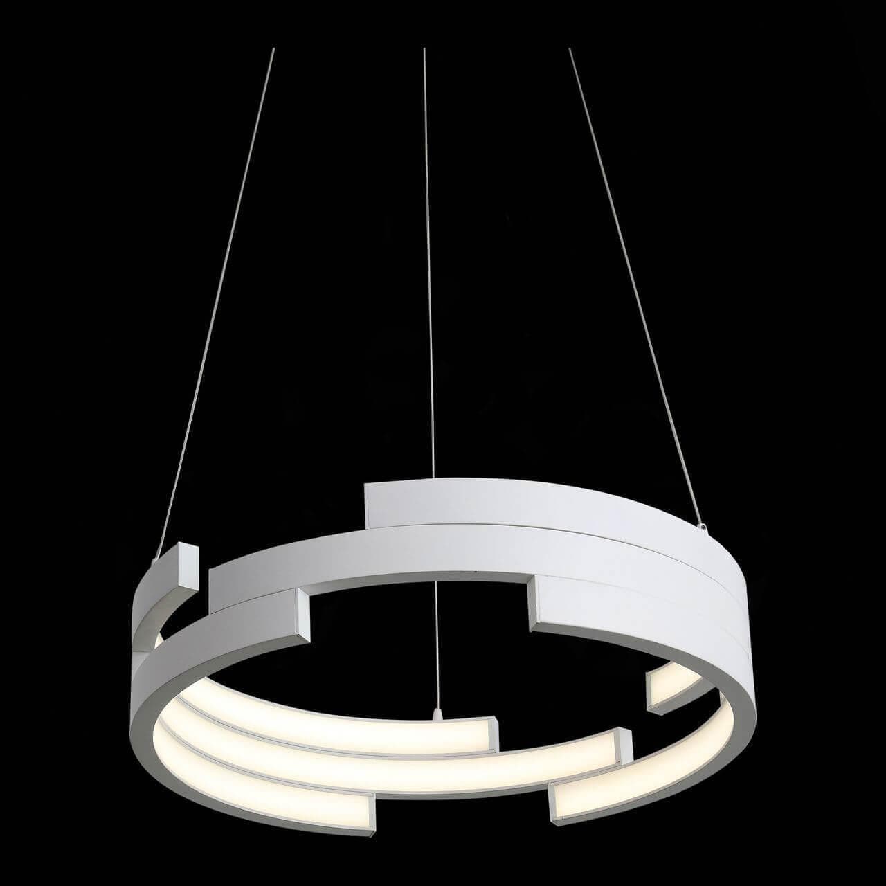 ST LUCE SL963.503.01 Люстра подвесная Белый/Белый LED 1*45W — миниатюра 4