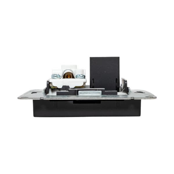 EKF Механизм розетки TV+RJ45 (cat5), чёрный Эпика — миниатюра 9