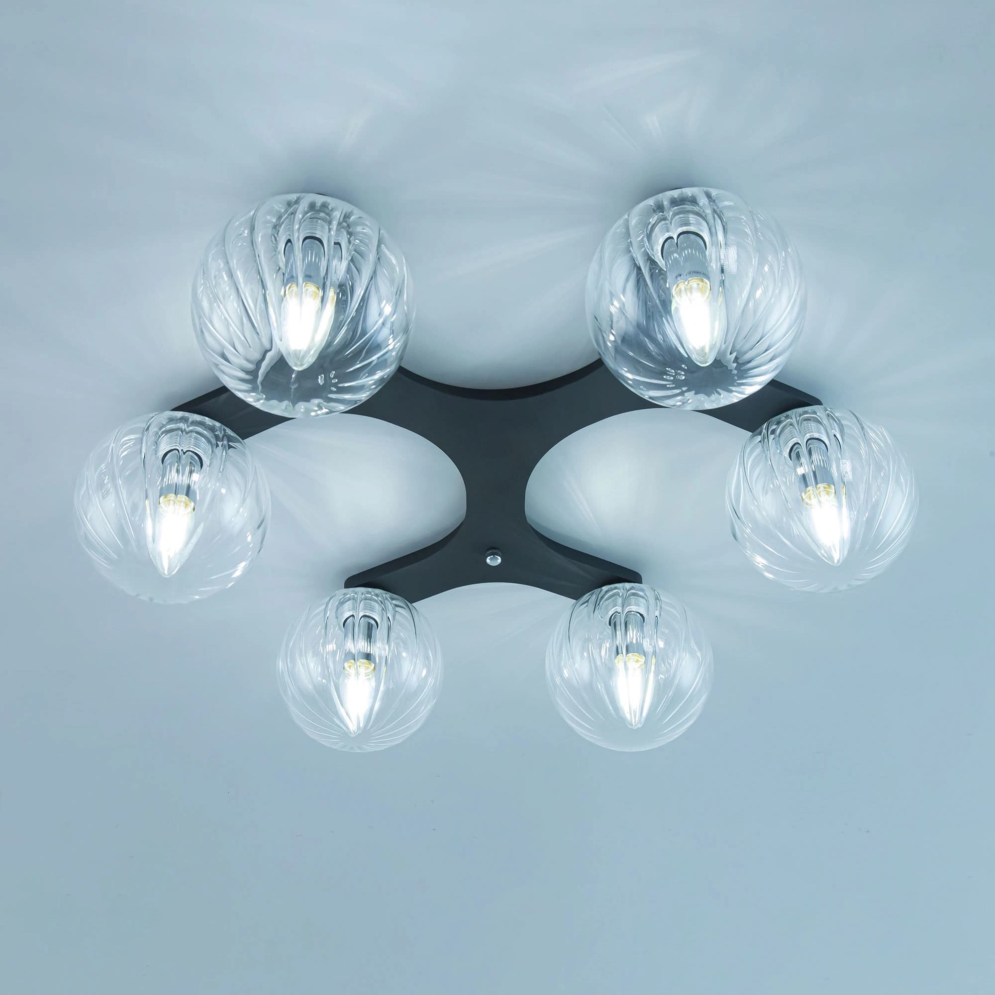 Citilux CL116161 Коптер Черный Светильник Люстра — миниатюра 2