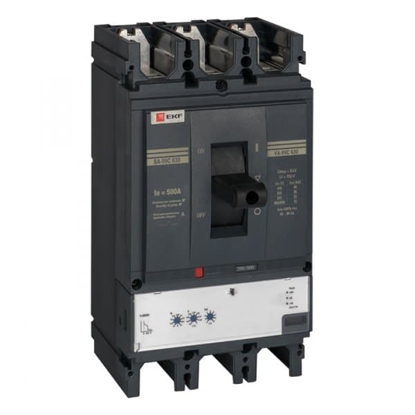 EKF PROxima Автоматический выключатель ВА-99C (Compact NS) 630/500А 3P 45кА — миниатюра 1