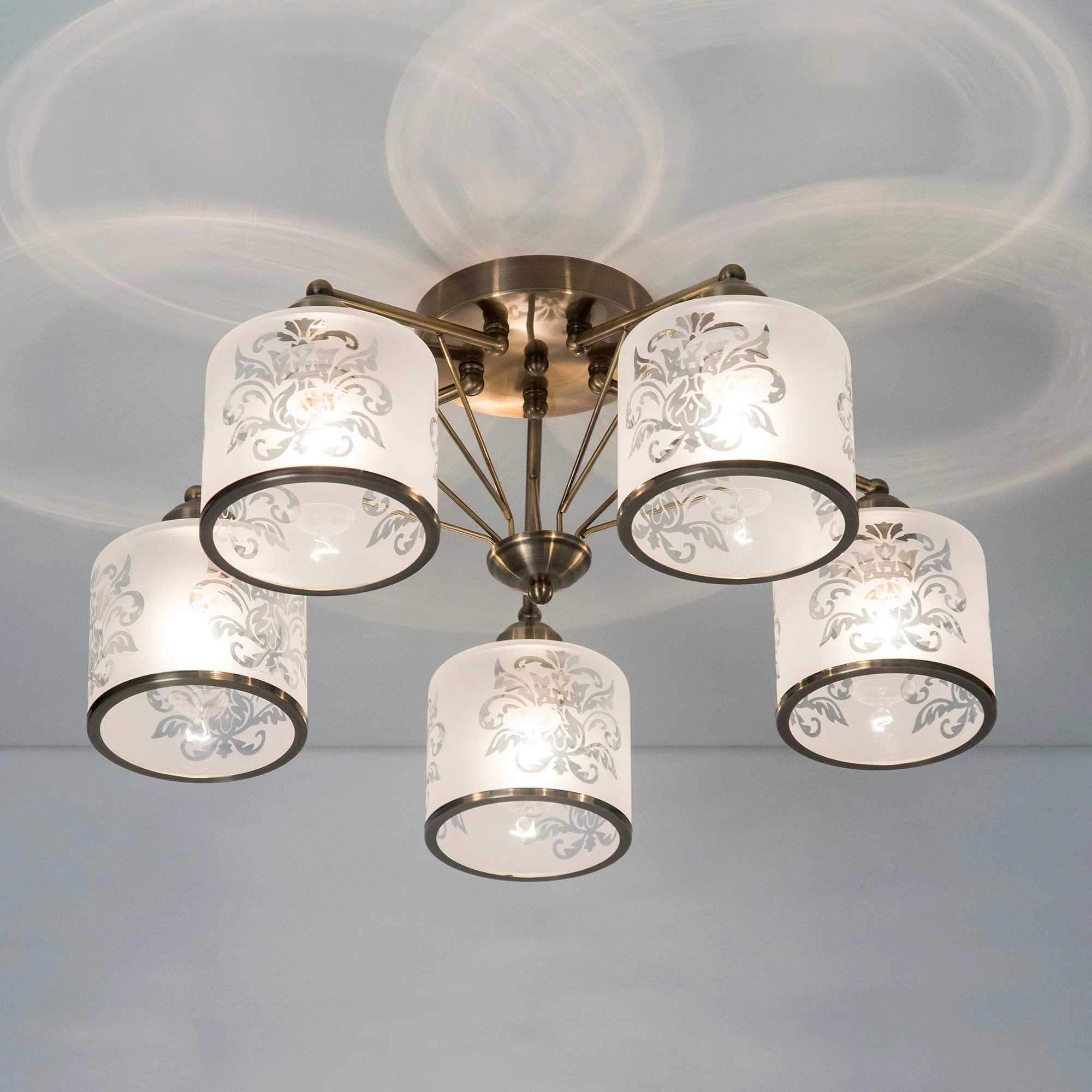 Citilux CL172153 Тулон Бронза Люстра — миниатюра 2