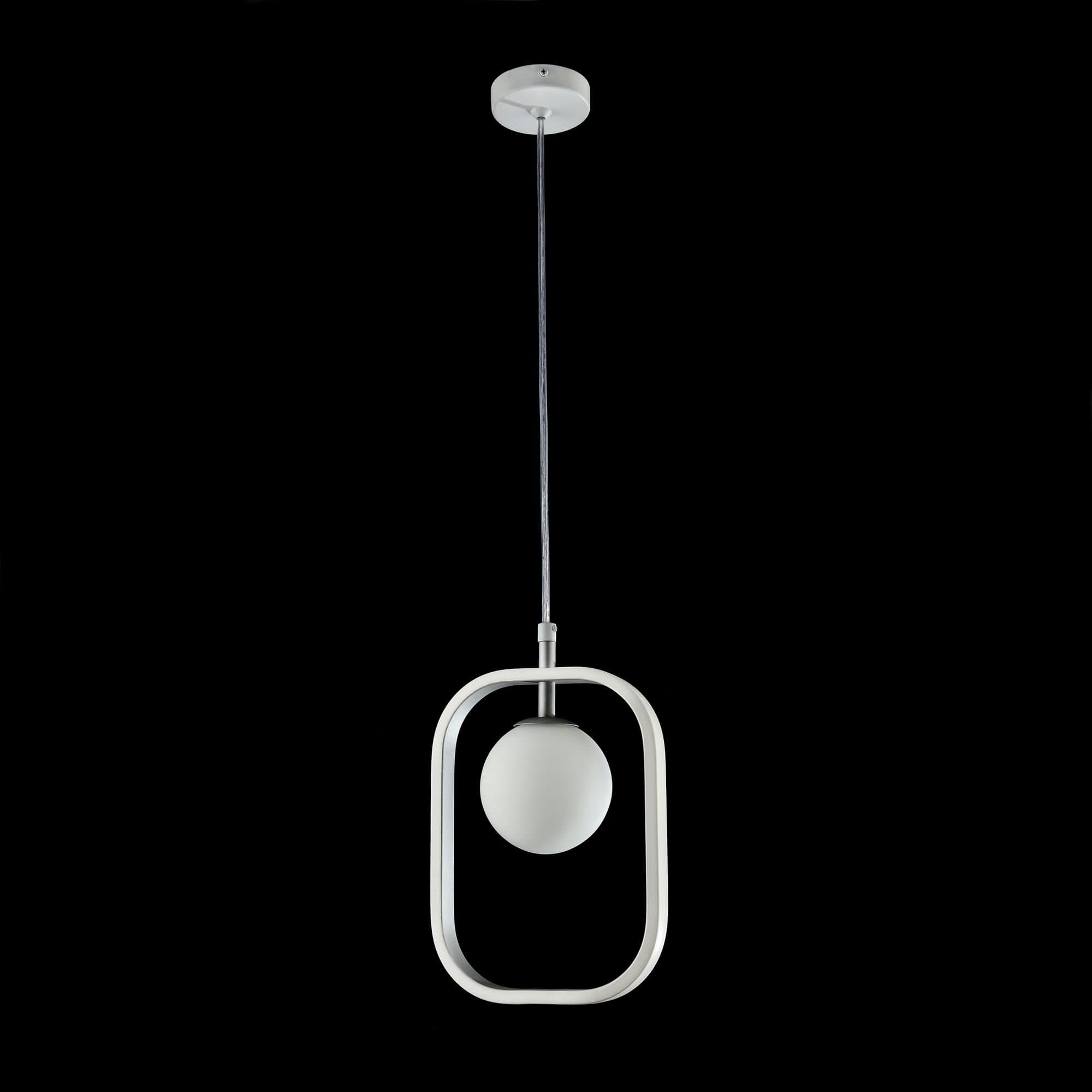 Maytoni Modern Avola Белый с Серебром Подвес 1xG9 40W MOD431-PL-01-WS — миниатюра 6