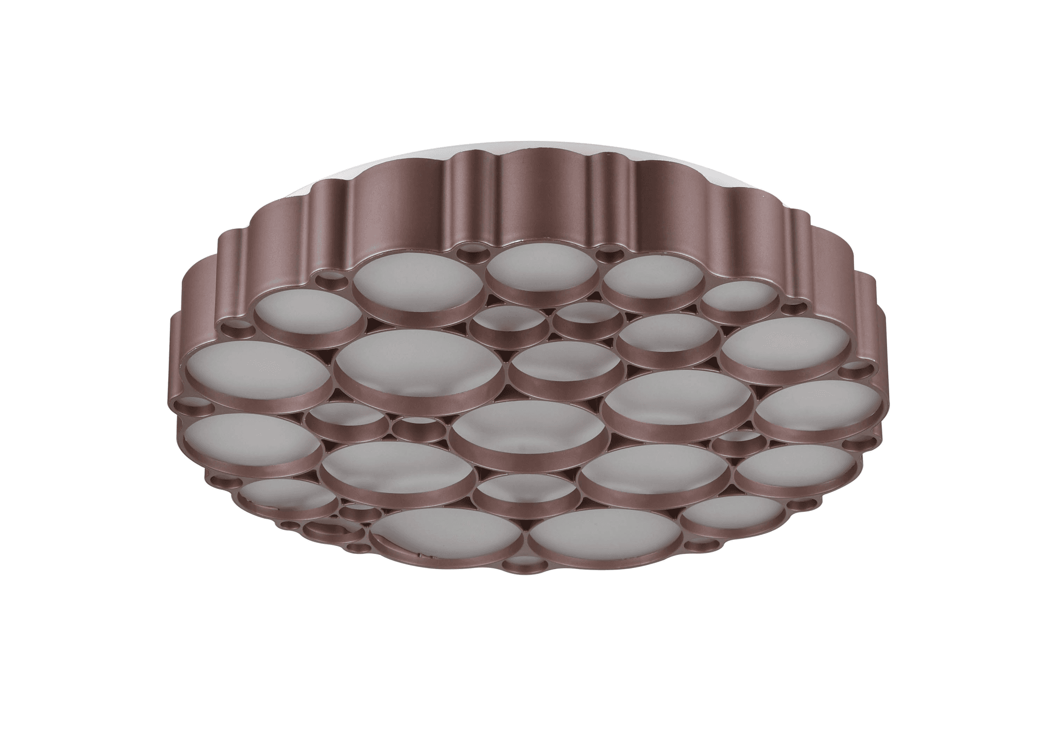 Vele Luce Bible Светильник потолочный Led Ø500*H103 кофейный / coffee металл, акрил / metal, acrylic VL7156L01 — миниатюра 2