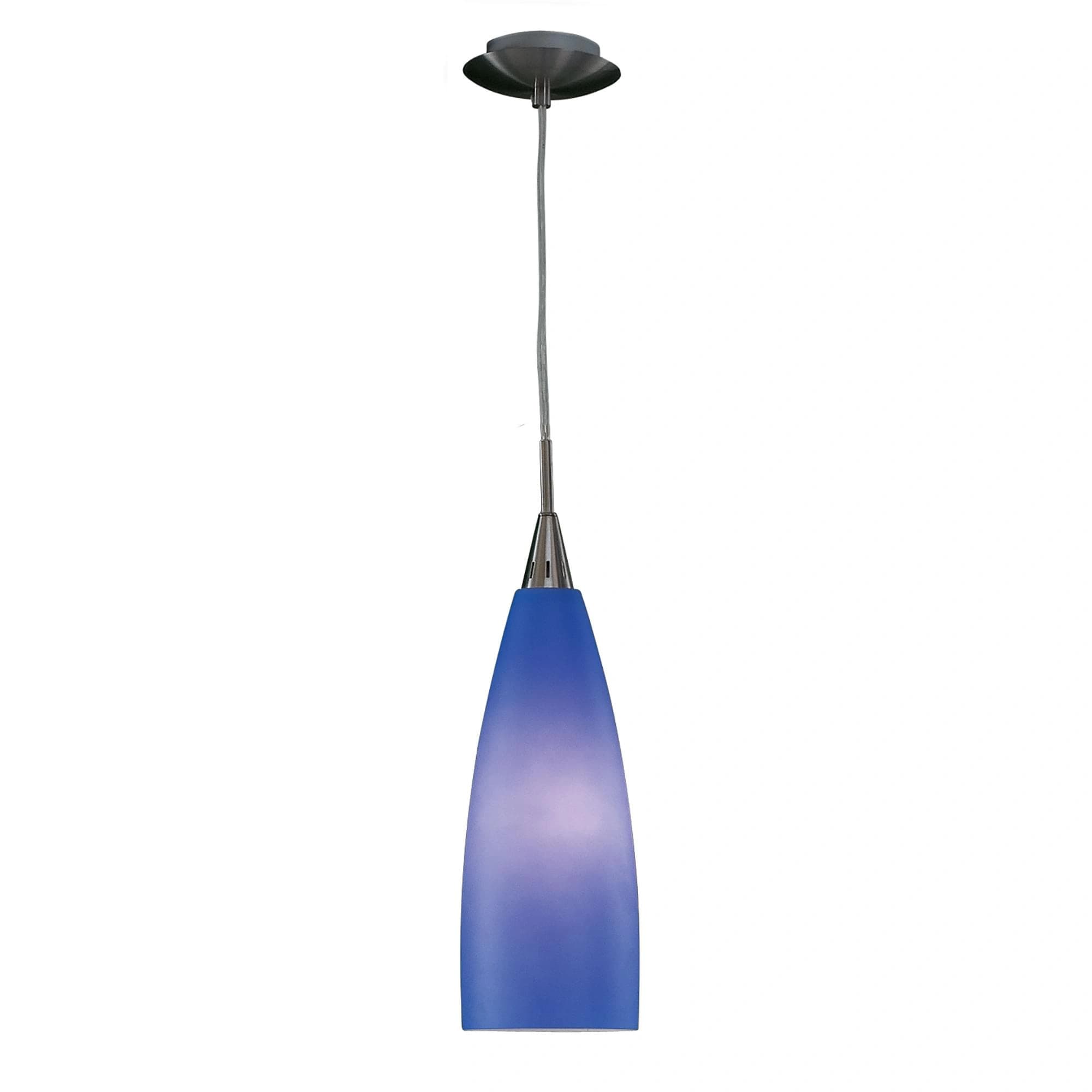 Citilux CL942012 Бокал Синий+Хром Мат. Подвес