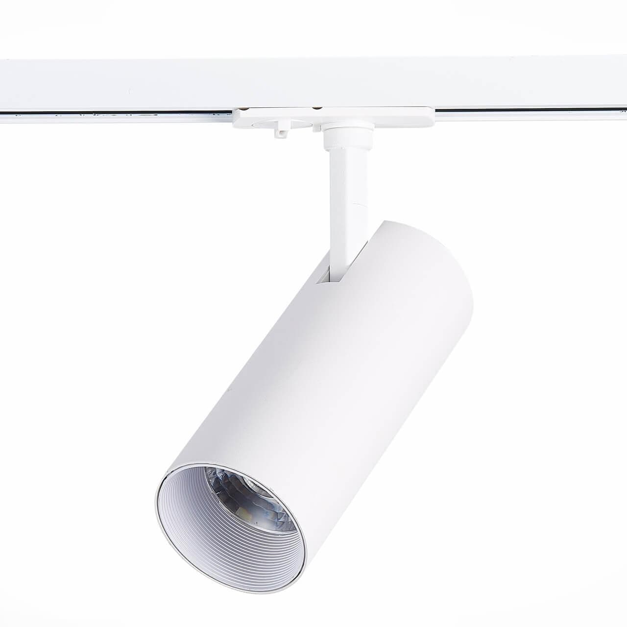 ST Luce ST350.536.20.36 Трековый светодиодный светильник Мат. белый LED 1*20W 3000K 1 800Lm Ra≥80 36° IP20 L158xW65xH193 100-240V — миниатюра 1