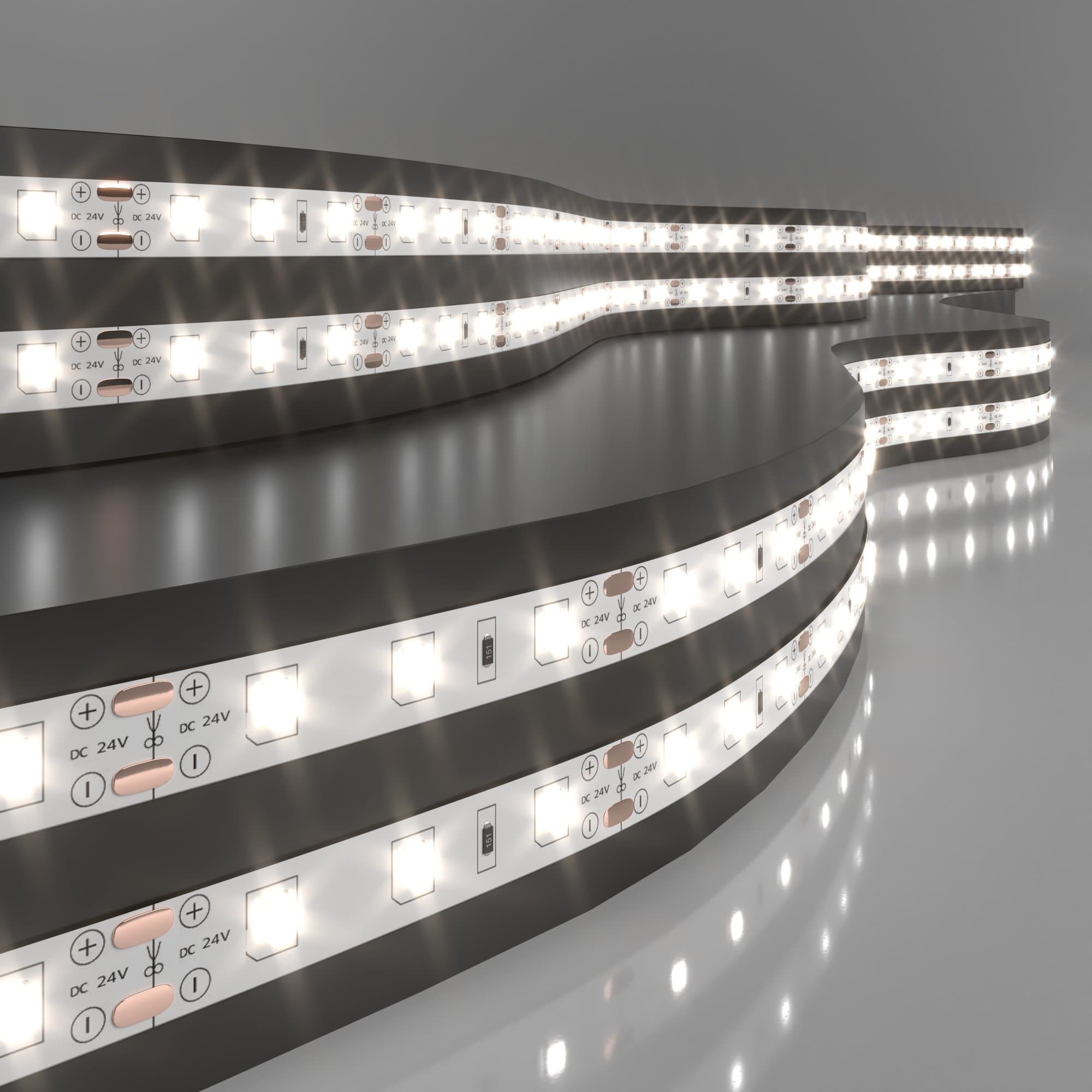 Elektrostandard 2835 24V 60Led 4,8W IP20 / Лента светодиодная 60Led 4,8W IP20 4200K дневной белый a052954