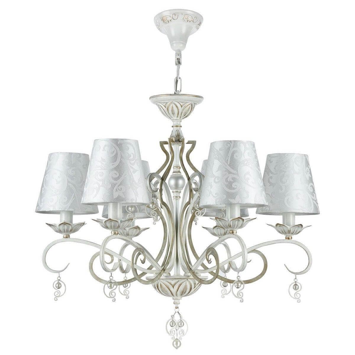 Maytoni Elegant Monile Белый с Золотом Люстра 6xE14 40W ARM004-06-W