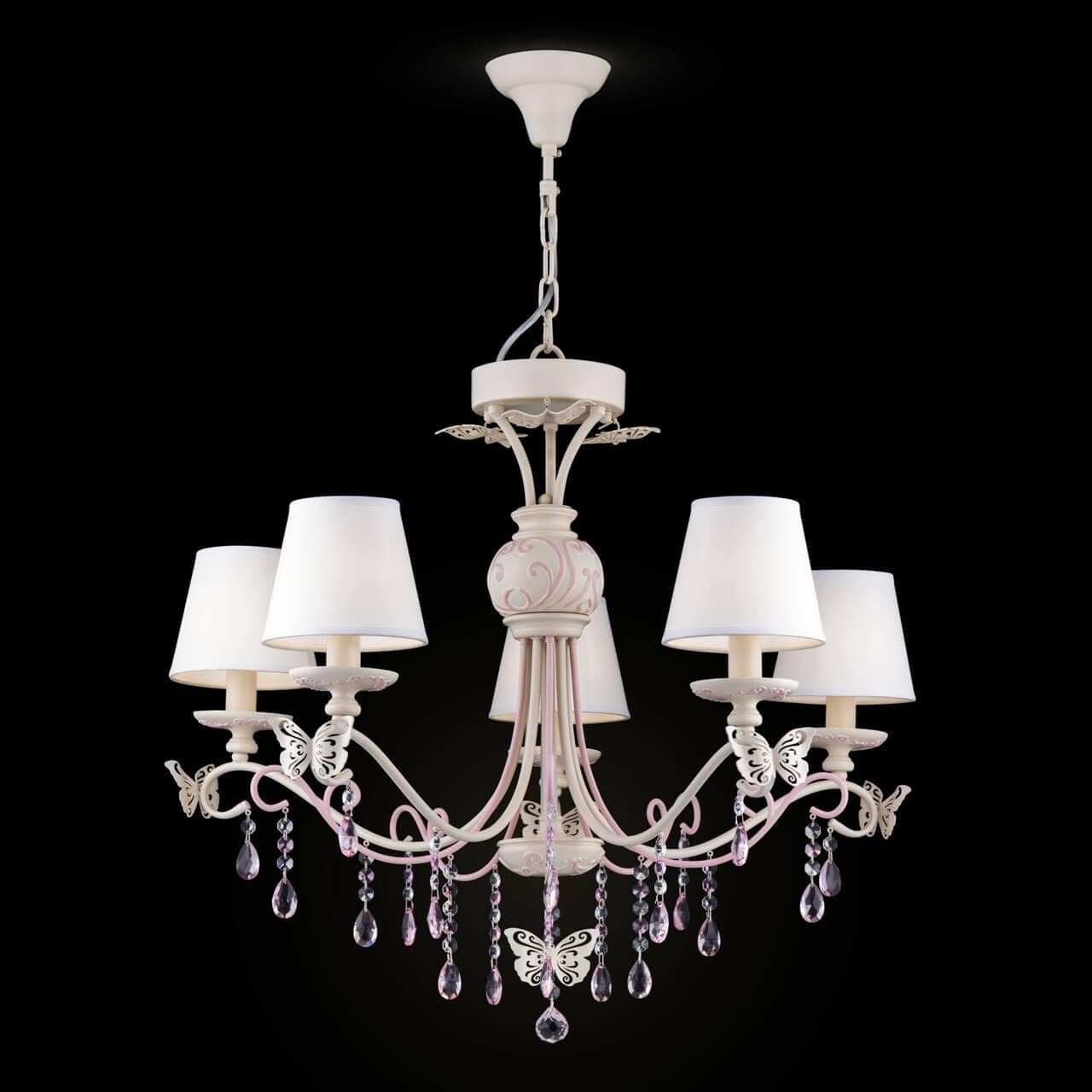 Maytoni Elegant Fiona Белый Люстра 5xE14 40W ARM032-05-PK — миниатюра 8