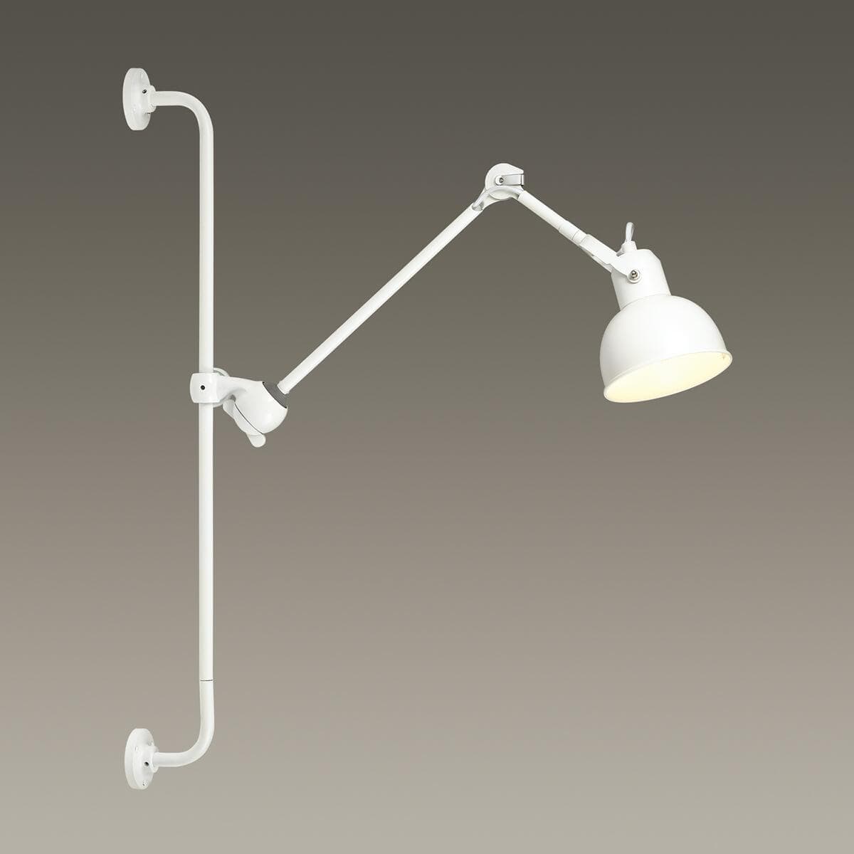 Odeon Light 4126/1WA ODL19 313 белый Бра на кронштейне Е14 1*40W ARTA — миниатюра 2