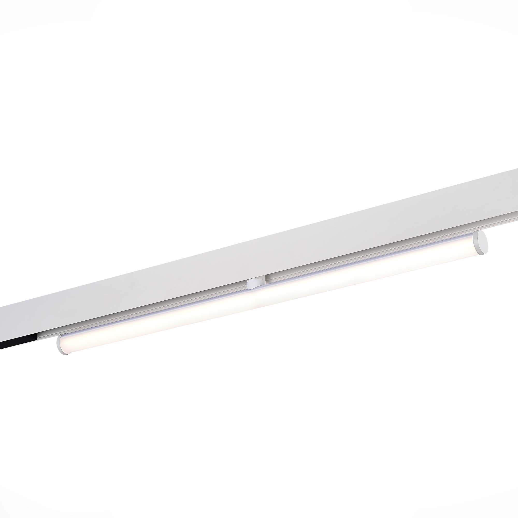 ST LUCE ST803.546.10 Магнитный трековый светильник Белый LED 1*10W 4000K 1 200Lm Ra>90 120° IP20 L604xW28xH80 48VV