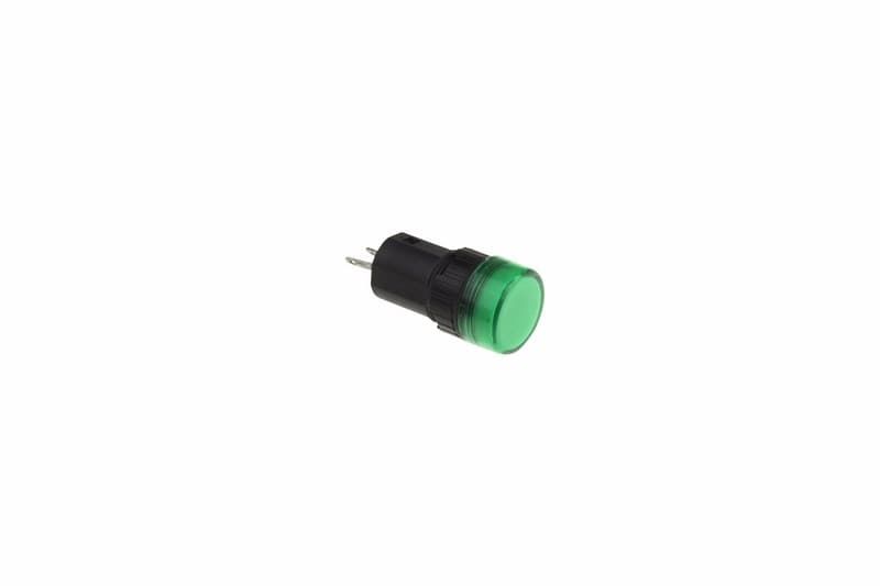 Индикатор Ø16 220V зеленый LED Rexant 36-3373