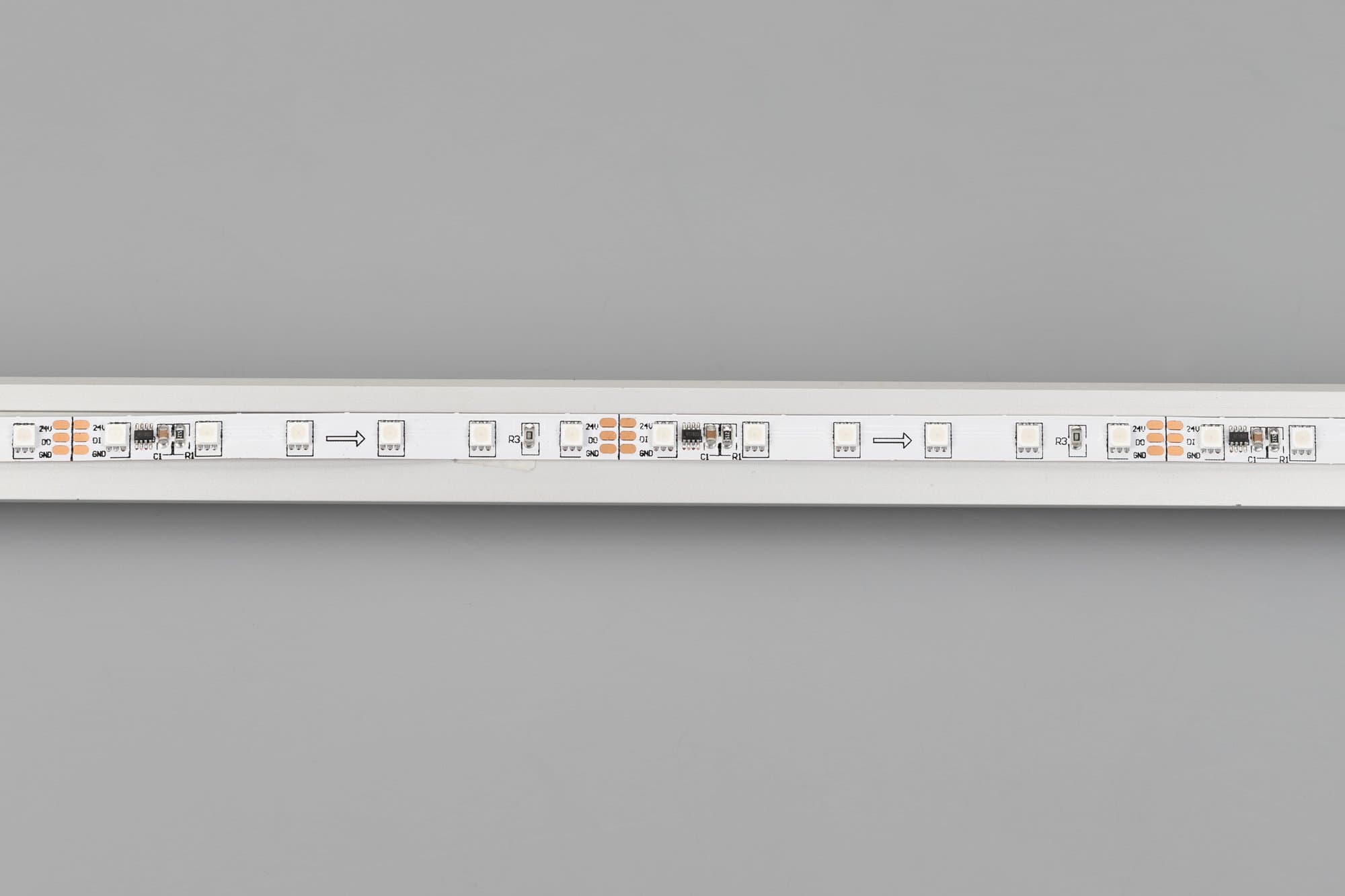 Arlight Светодиодная лента SPI-5000-3535-72 24V Cx6 RGB (7mm, 14.4W/m, IP20) (Открытый, IP20) 030195 — миниатюра 4