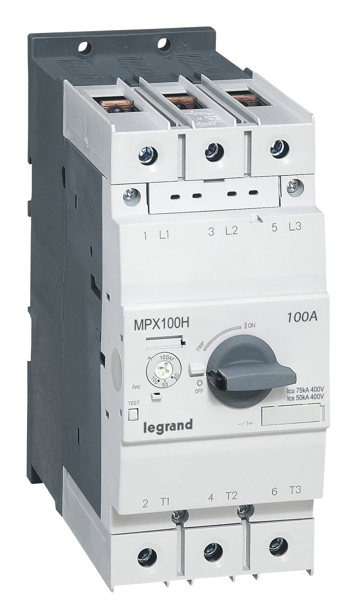 Legrand MPX3 Автоматический выключатель для защиты электродвигателей T100H 40A 100kA 417374