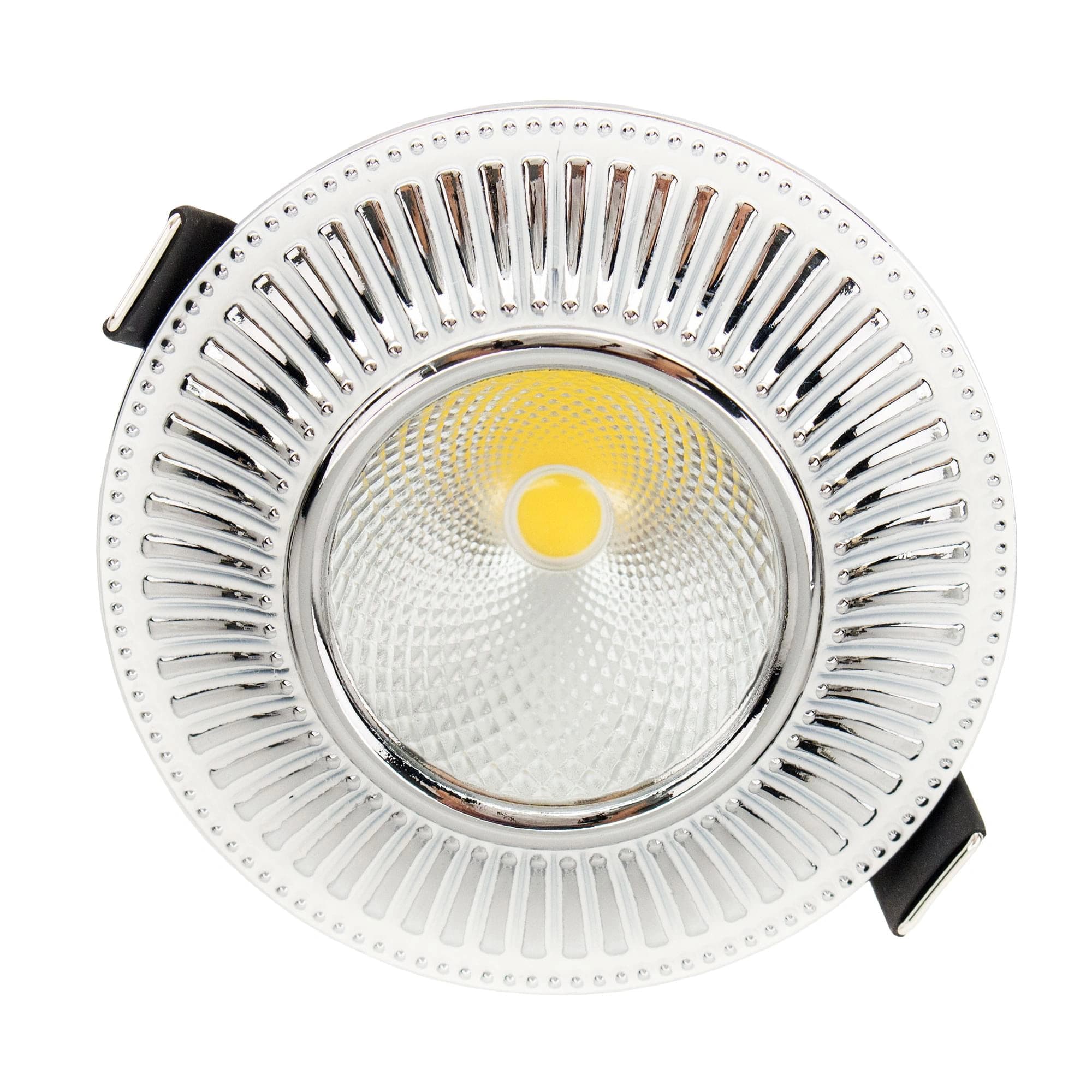 Citilux CLD042W1 Дзета Белый+Хром LED Светильник Встраив.