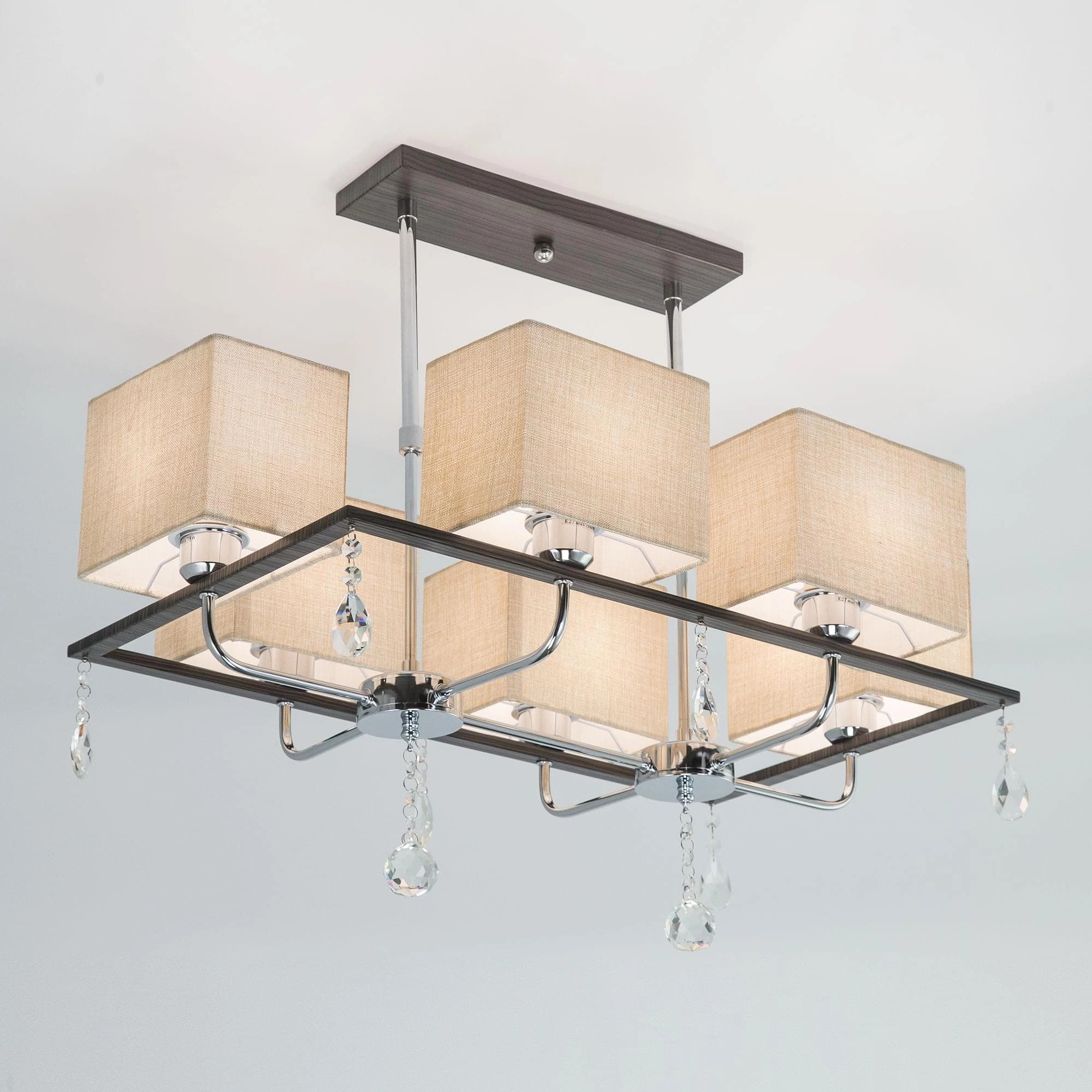 Citilux CL461161 Дуглас Венге+Хром Люстра — миниатюра 2