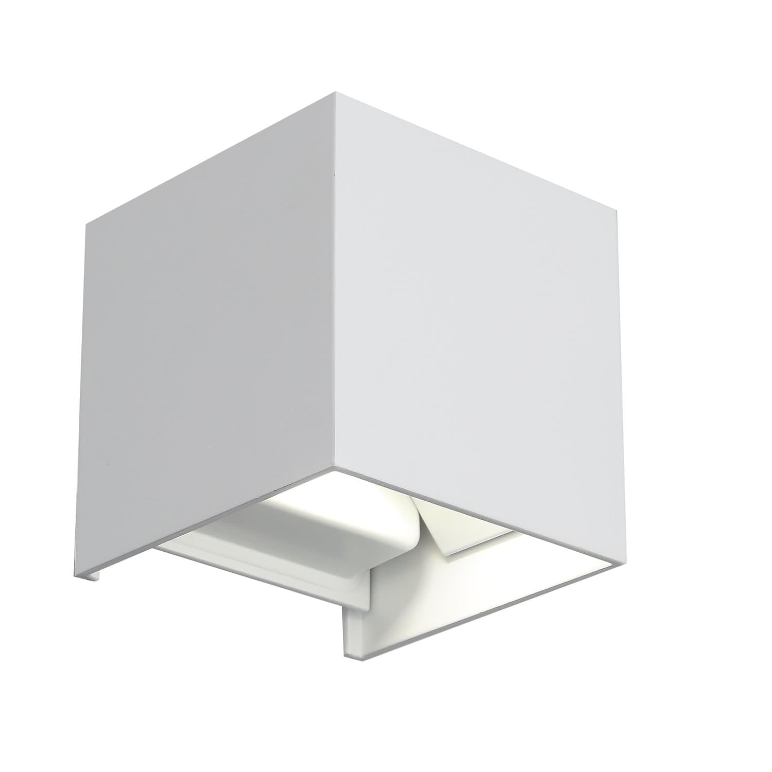 ST LUCE SL560.501.02 Светильник уличный настенный Белый/Белый LED 2*3W — миниатюра 1