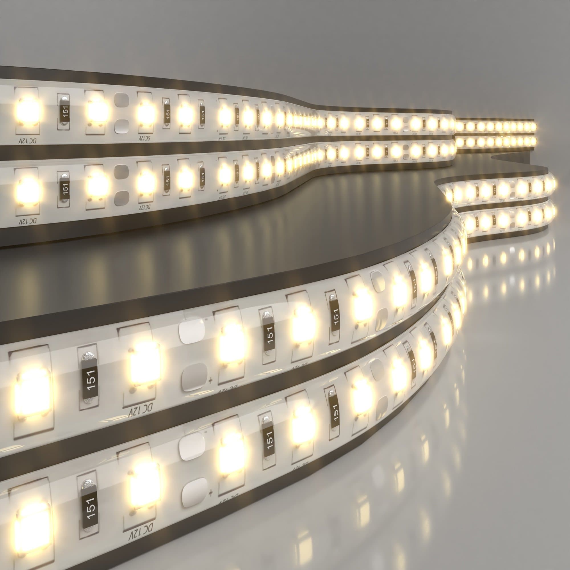 Elektrostandard 5050 12V 60Led 14,4W IP65 / Лента светодиодная 60Led 14,4W IP65 3300K теплый белый a027841