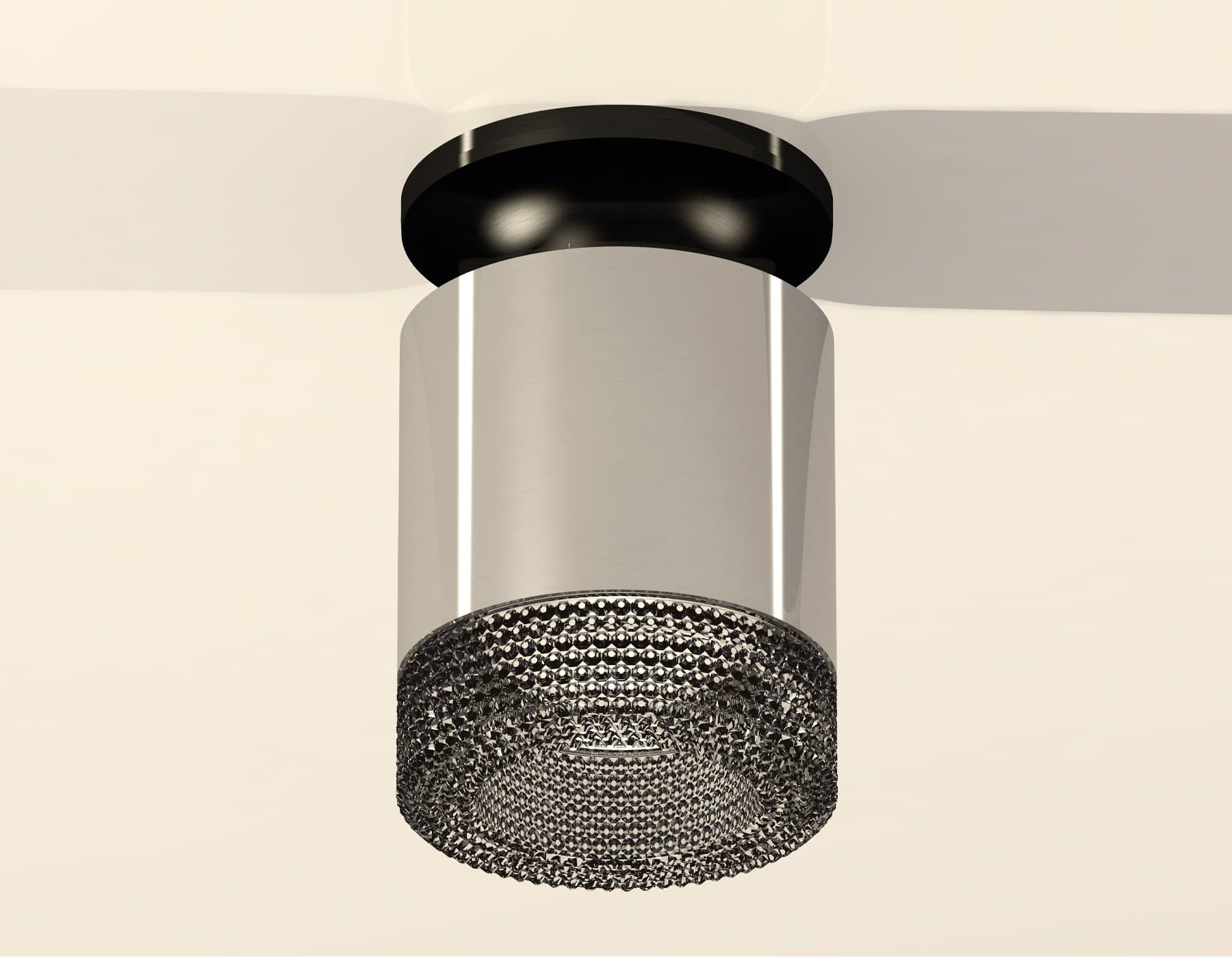Ambrella Комплект накладного светильника с композитным хрусталем XS7405024 PSL/PBK/BK серебро полированное/черный полированный/тонированный MR16 GU5.3 — миниатюра 2