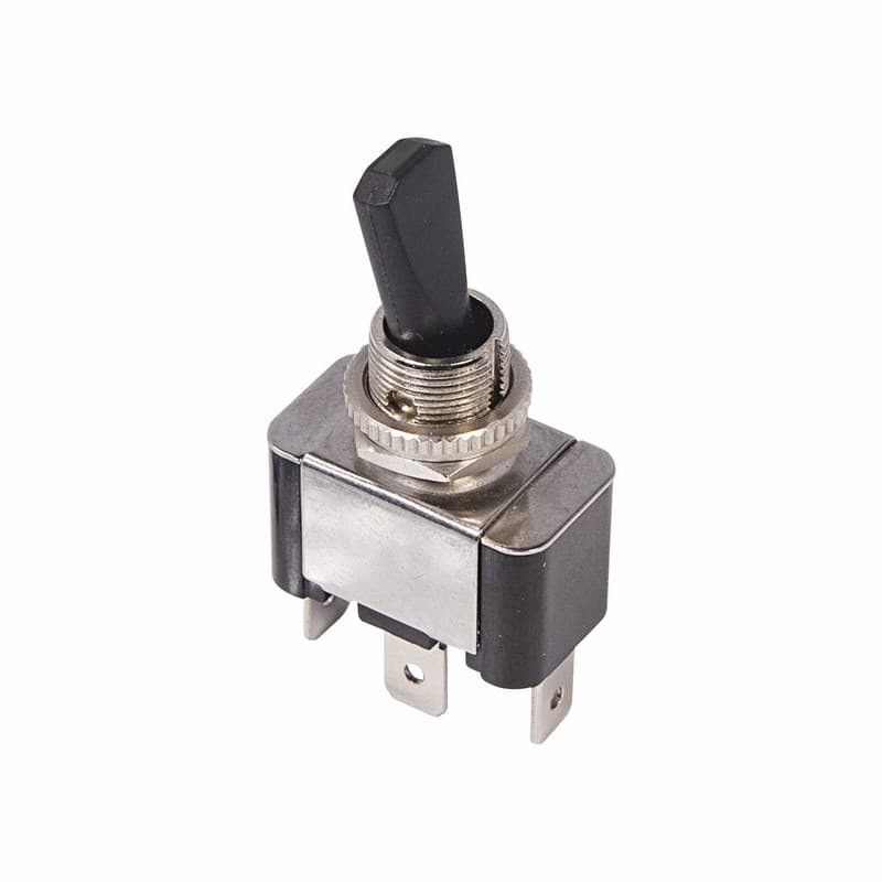 Тумблер 12V 30А (3c) ON-OFF однополюсный с желтой LED подсветкой Rexant 36-4352